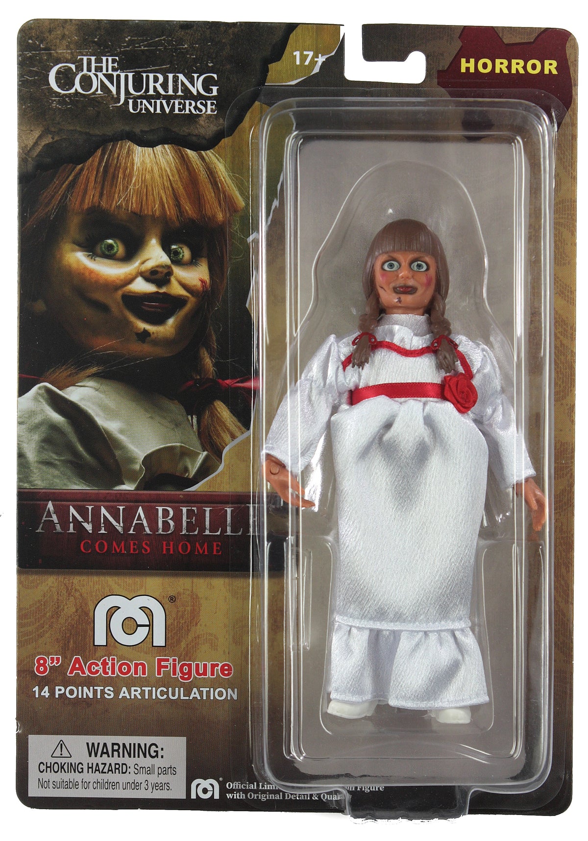 Damaged Package Mego Horror Wave 18 - The Conjuring Universe - Annabelle Comes Home 8" Action Figure