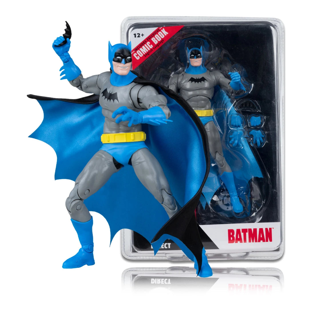 McFarlane - DC Page Punchers: Batman #1 - Batman 7" Figure with Comic