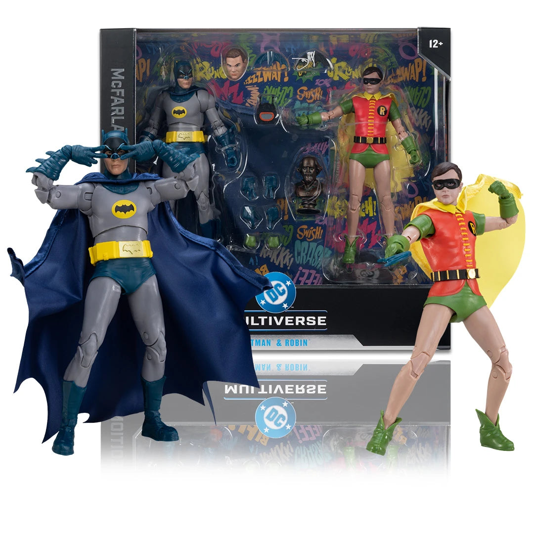 McFarlane Collector Edition #5 - DC Multiverse - Batman & Robin (Batman Classic TV Series) 7" Action Figure 2-Pack