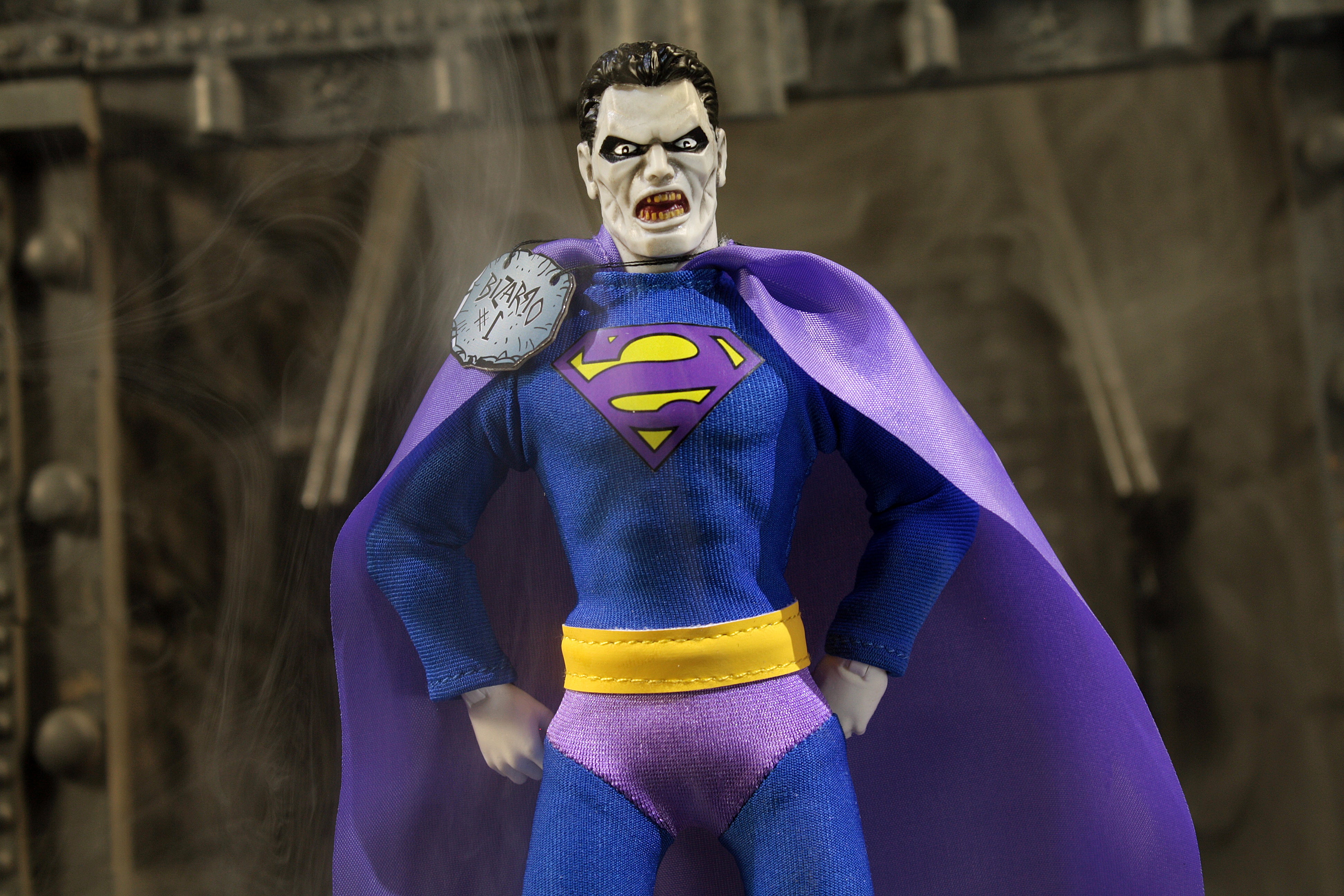 Mego Wave 18 - Bizarro Superman 50th Anniversary World's Greatest Superheroes 8" Action Figure