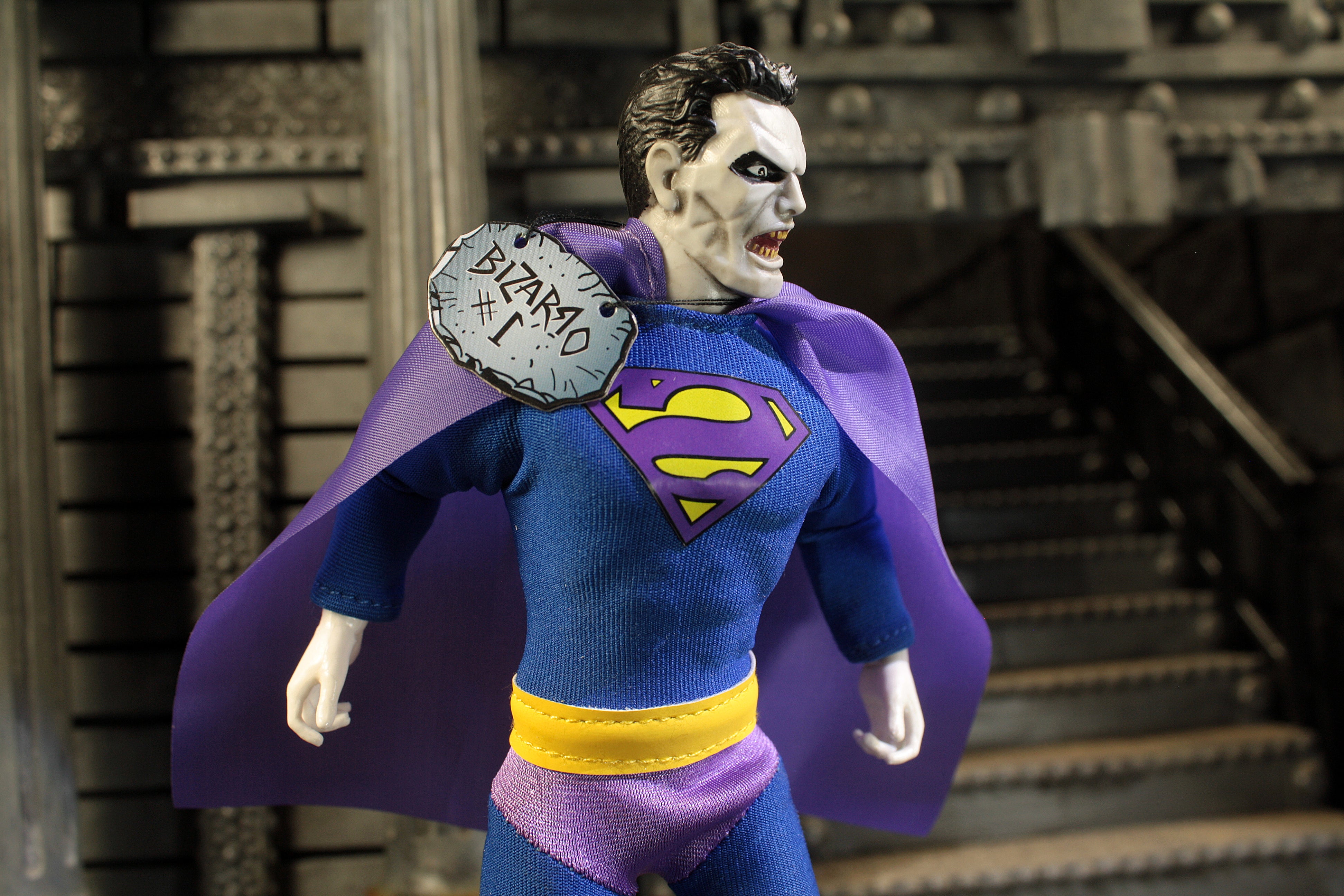Mego Wave 18 - Bizarro Superman 50th Anniversary World's Greatest Superheroes 8" Action Figure
