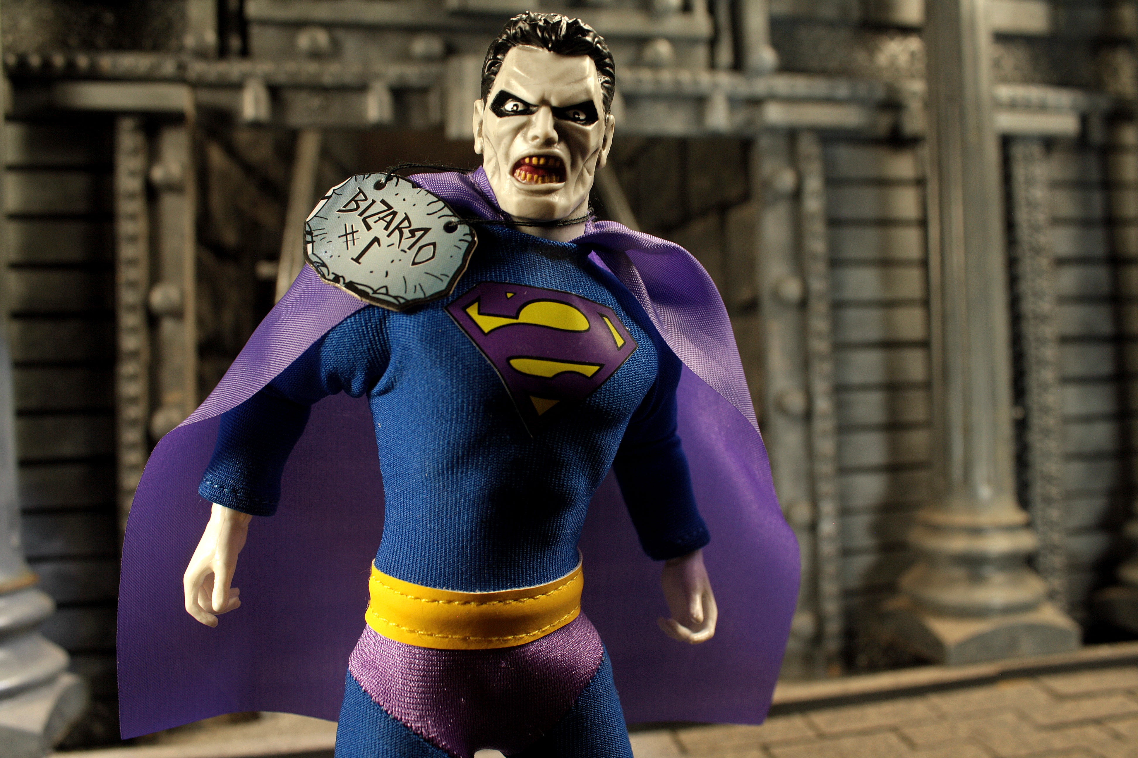 Mego Wave 18 - Bizarro Superman 50th Anniversary World's Greatest Superheroes 8" Action Figure