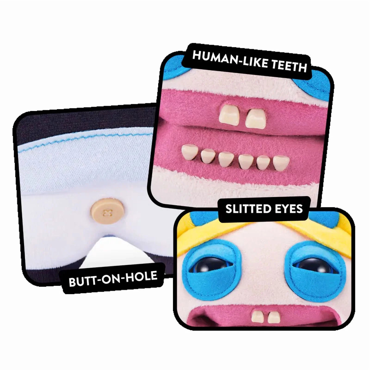 Fuggler - Powerpuff Girls Bubbles - 9" Plush Figure