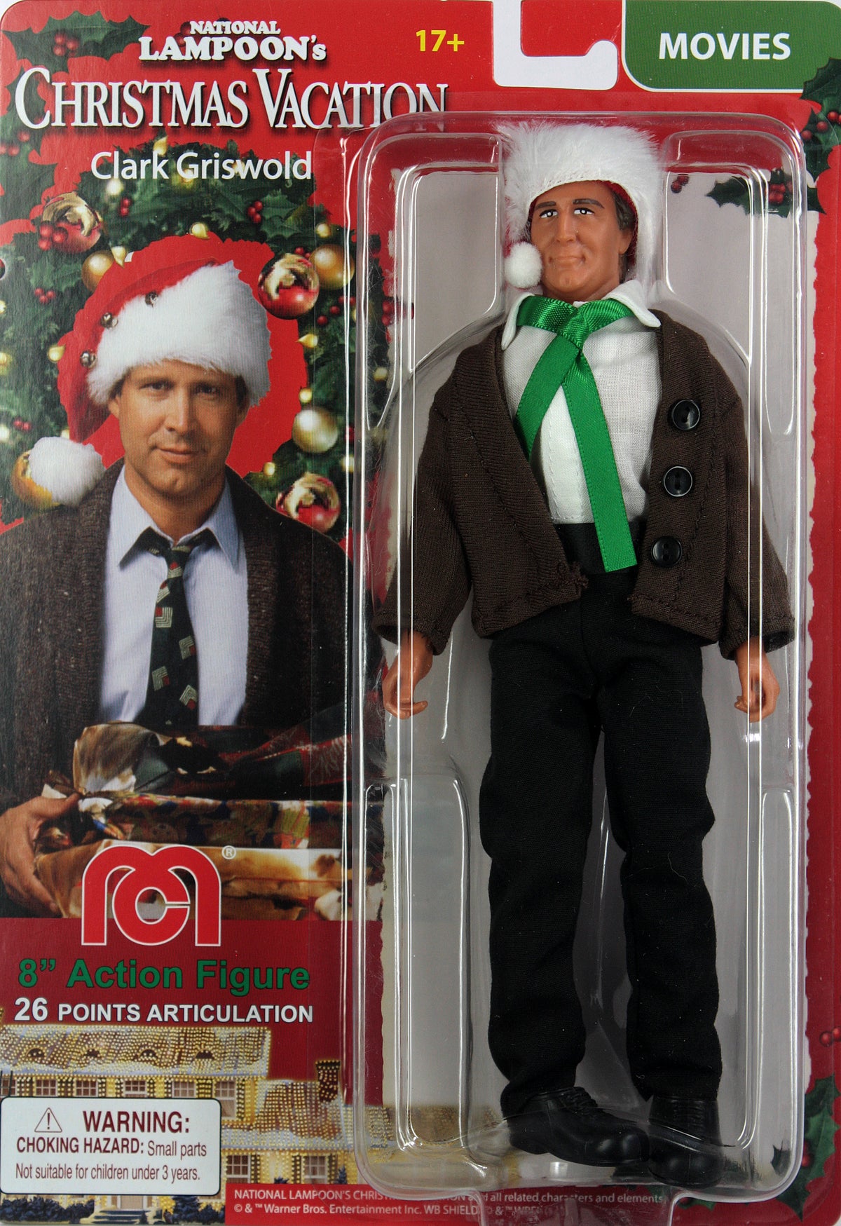 Damaged Package Mego Movies Wave 18 - National Lampoon Christmas Vacation - Clark Griswold 8" Action Figure