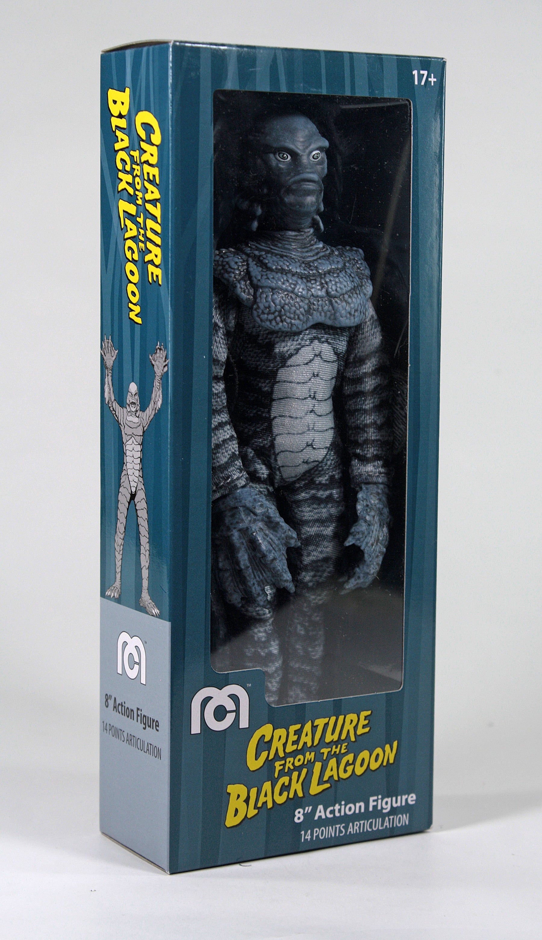Damaged Package Mego Horror Wave 14 - B&W Creature from the Black Lagoon (Window Box) 8" Action Figure