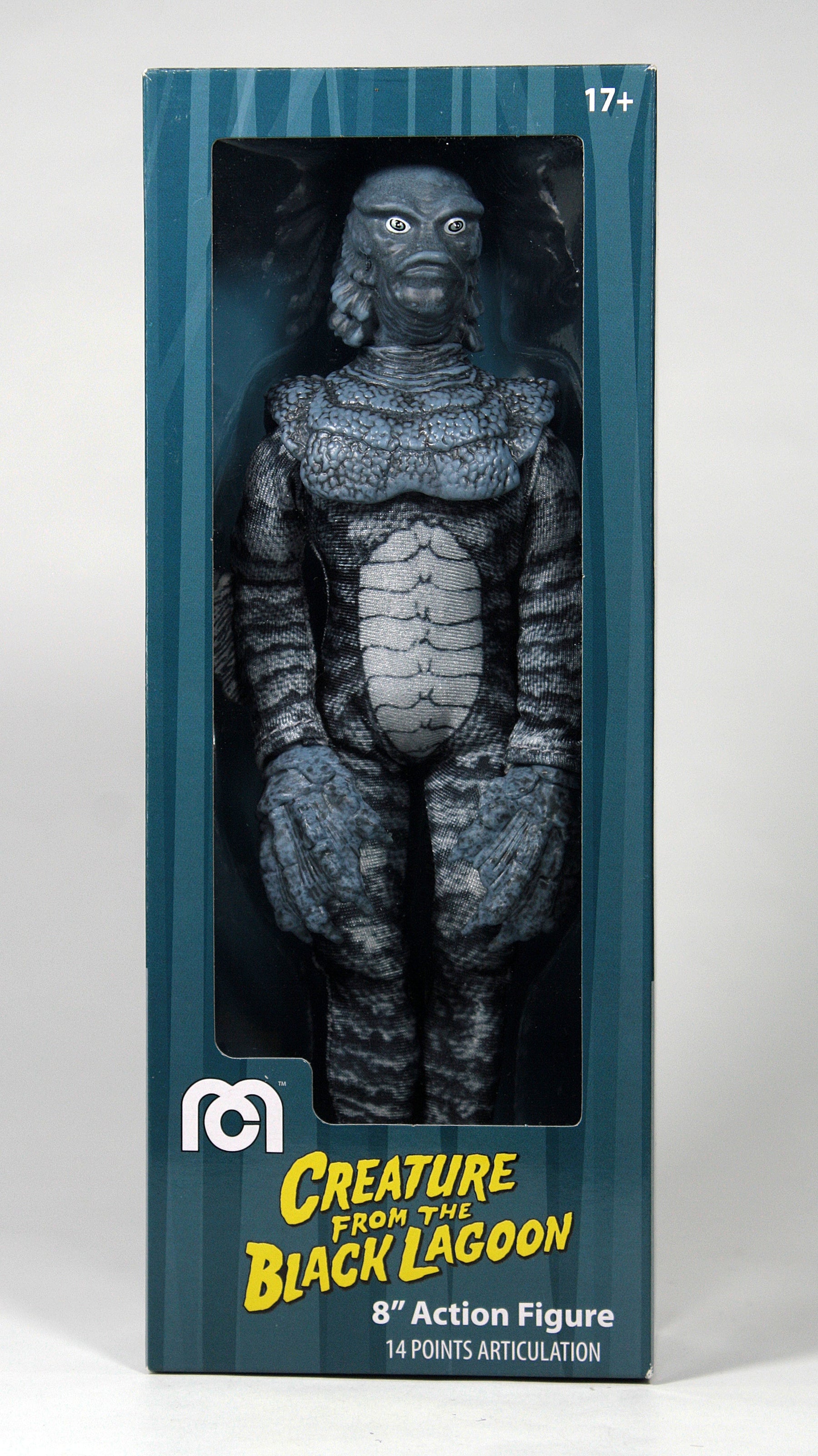 Damaged Package Mego Horror Wave 14 - B&W Creature from the Black Lagoon (Window Box) 8" Action Figure