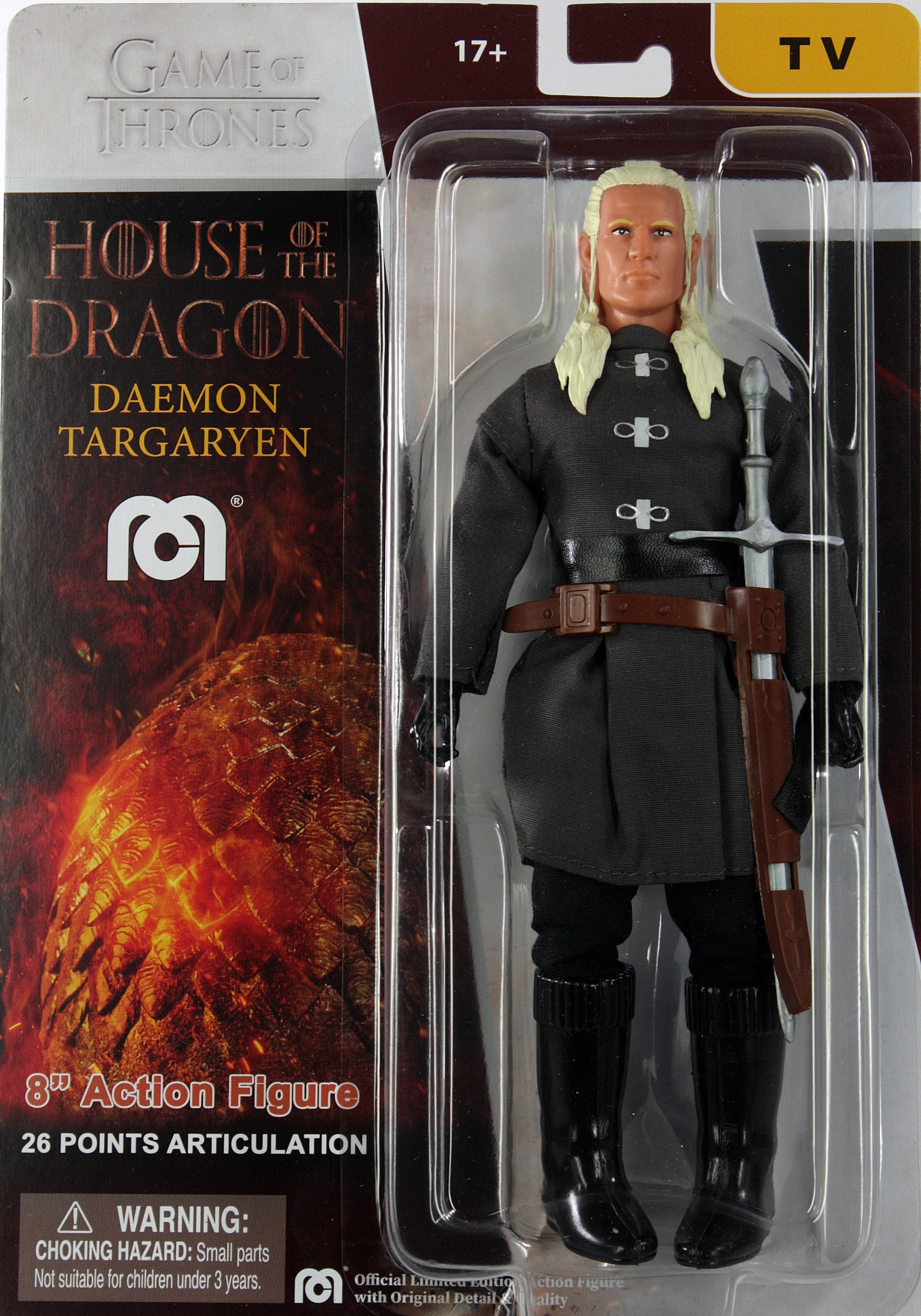 Mego Wave 18 - House of the Dragon - Daemon Targaryen 8" Action Figure