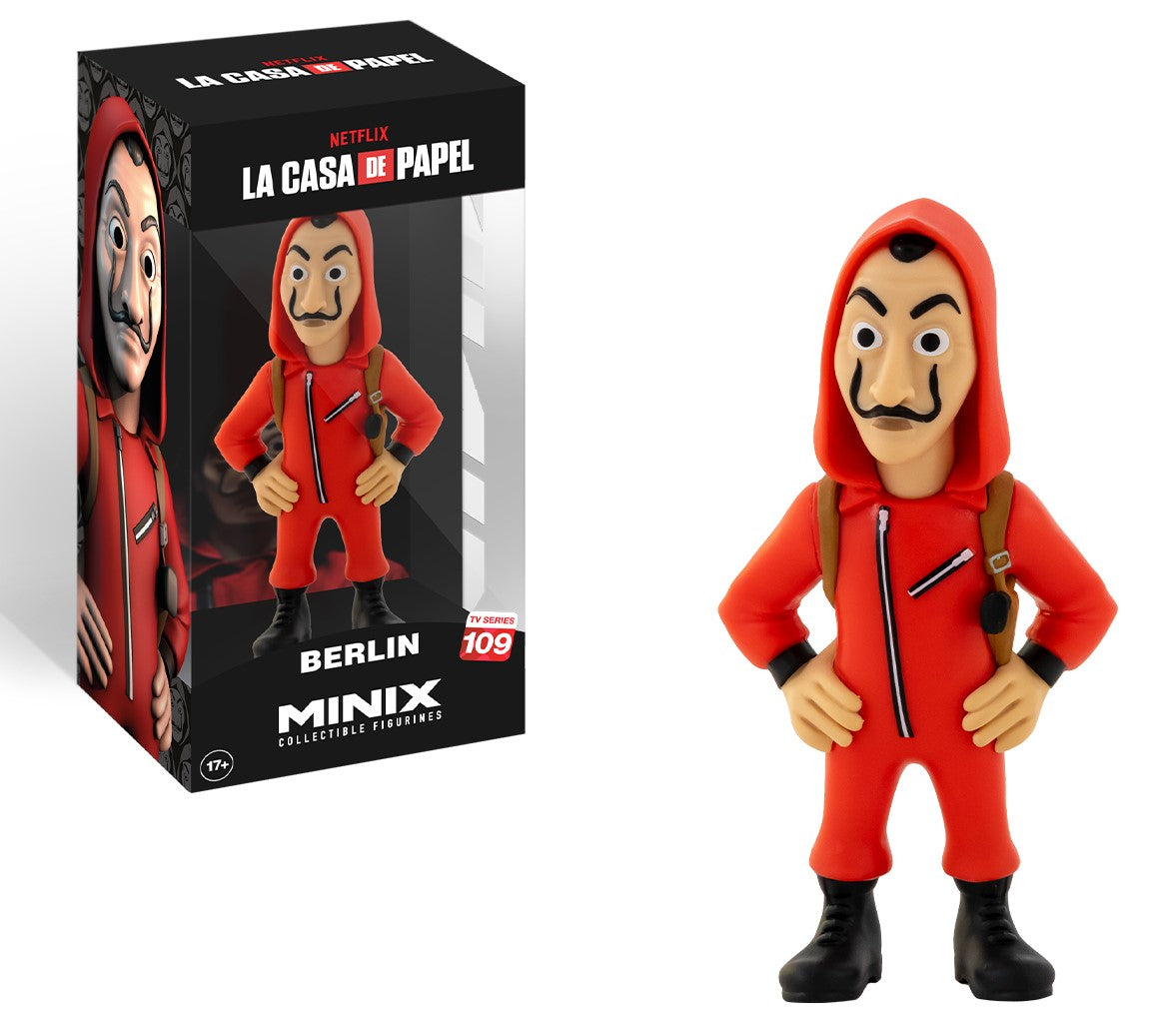 Mego - MINIX Money Heist: Berlin with Mask Vinyl Figure