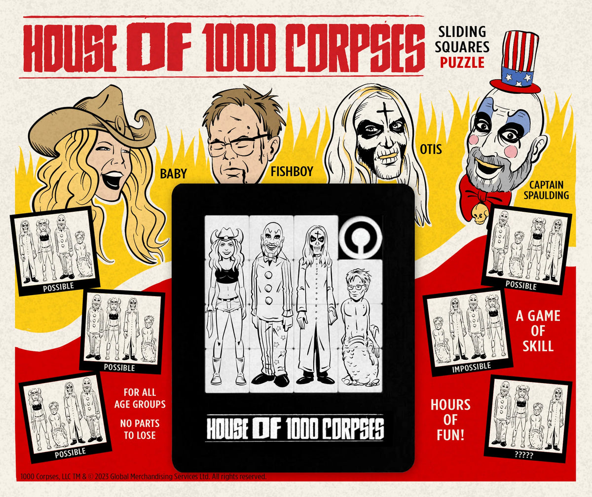 Monster General Store - Rob Zombie: House Of 1000 Corpses Slide Puzzle