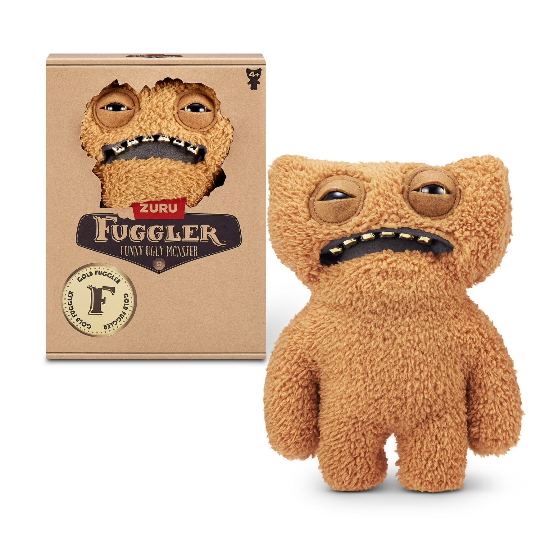 Fuggler -Gold Fuggs - Gnawing Terror 9" Plush Figure