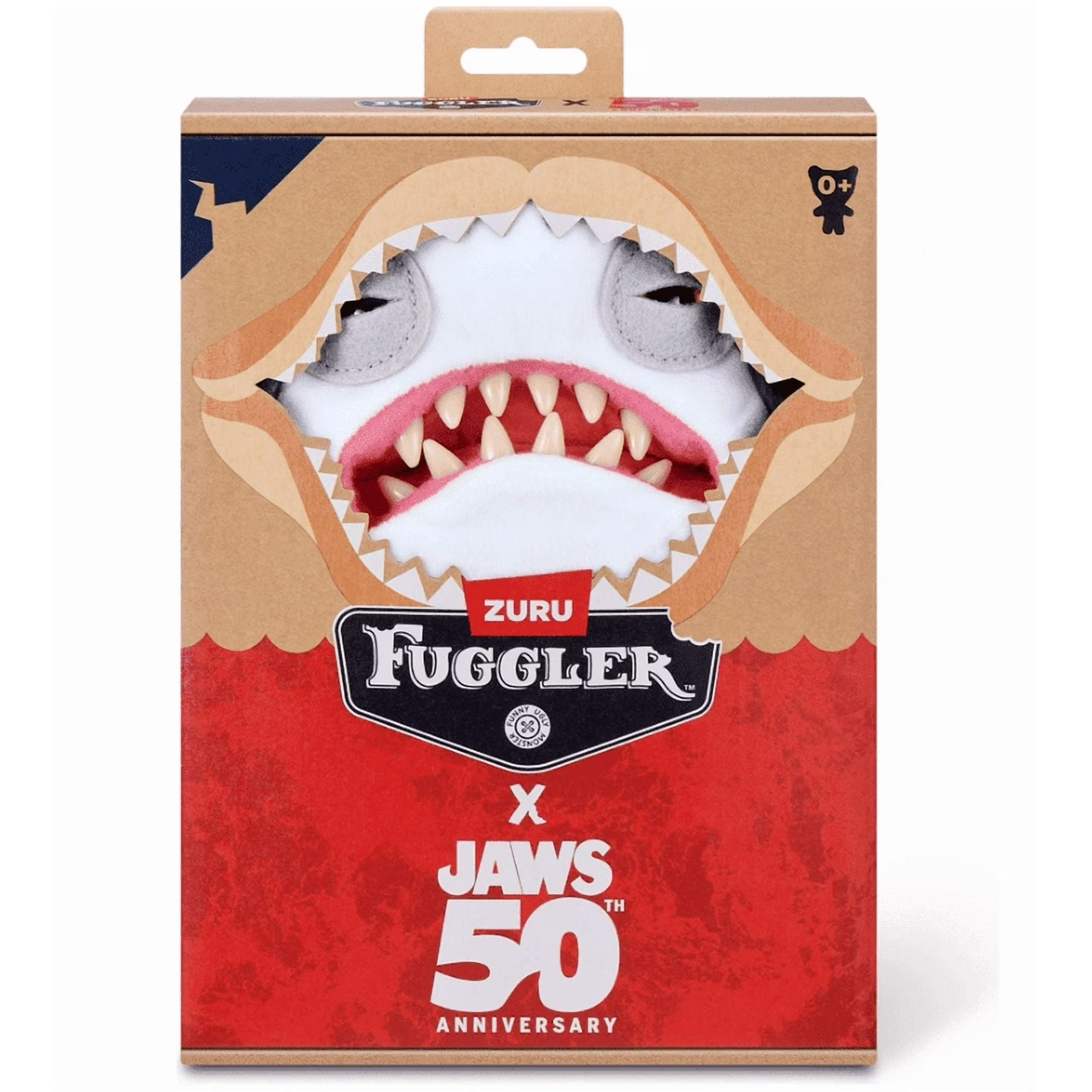 Fuggler - Jaws 50th Anniversary - Jaws- 9" Plush Figure (Pre-Order Ships May)