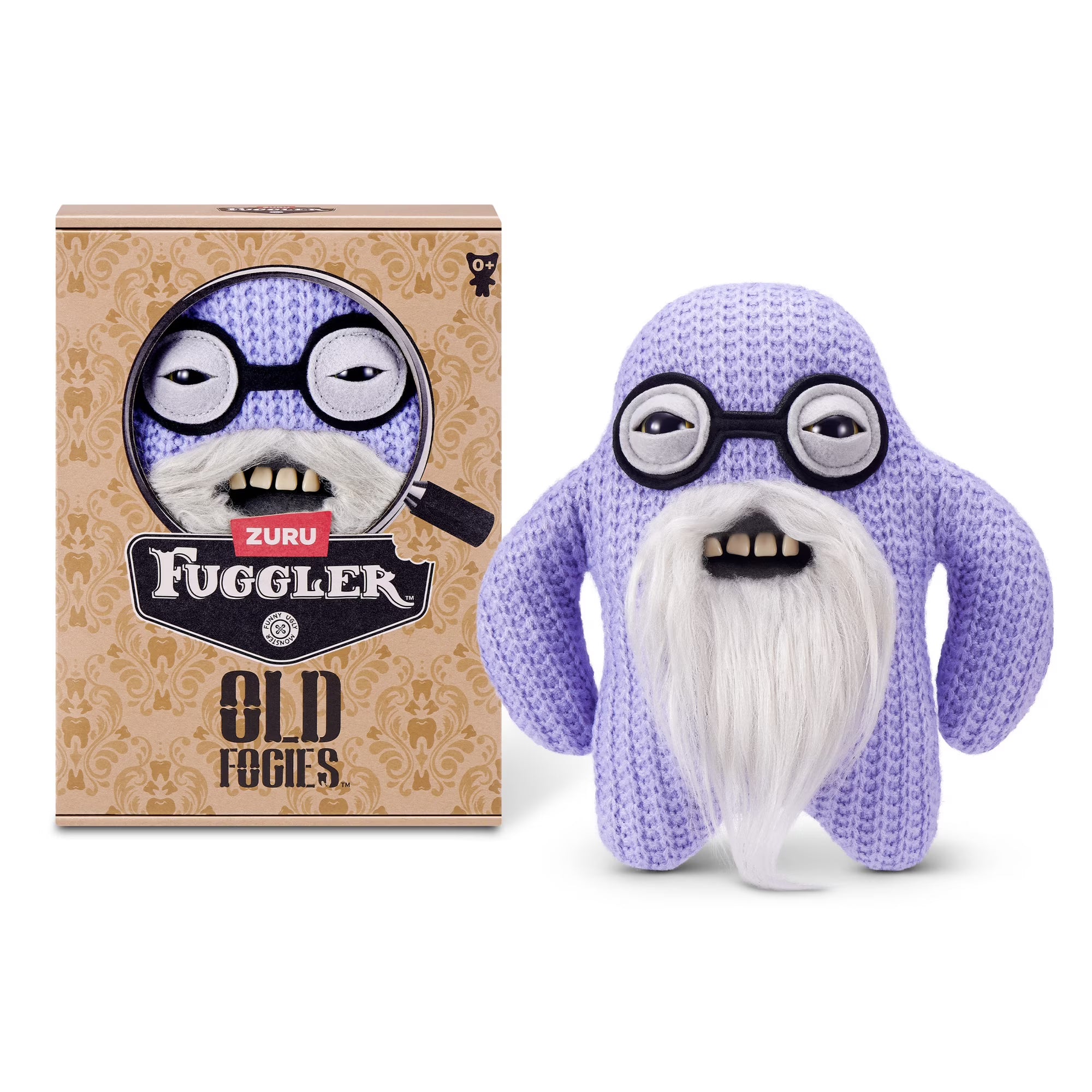 Fuggler Old Fogies Mr Needles 9-Inch Plush Figure