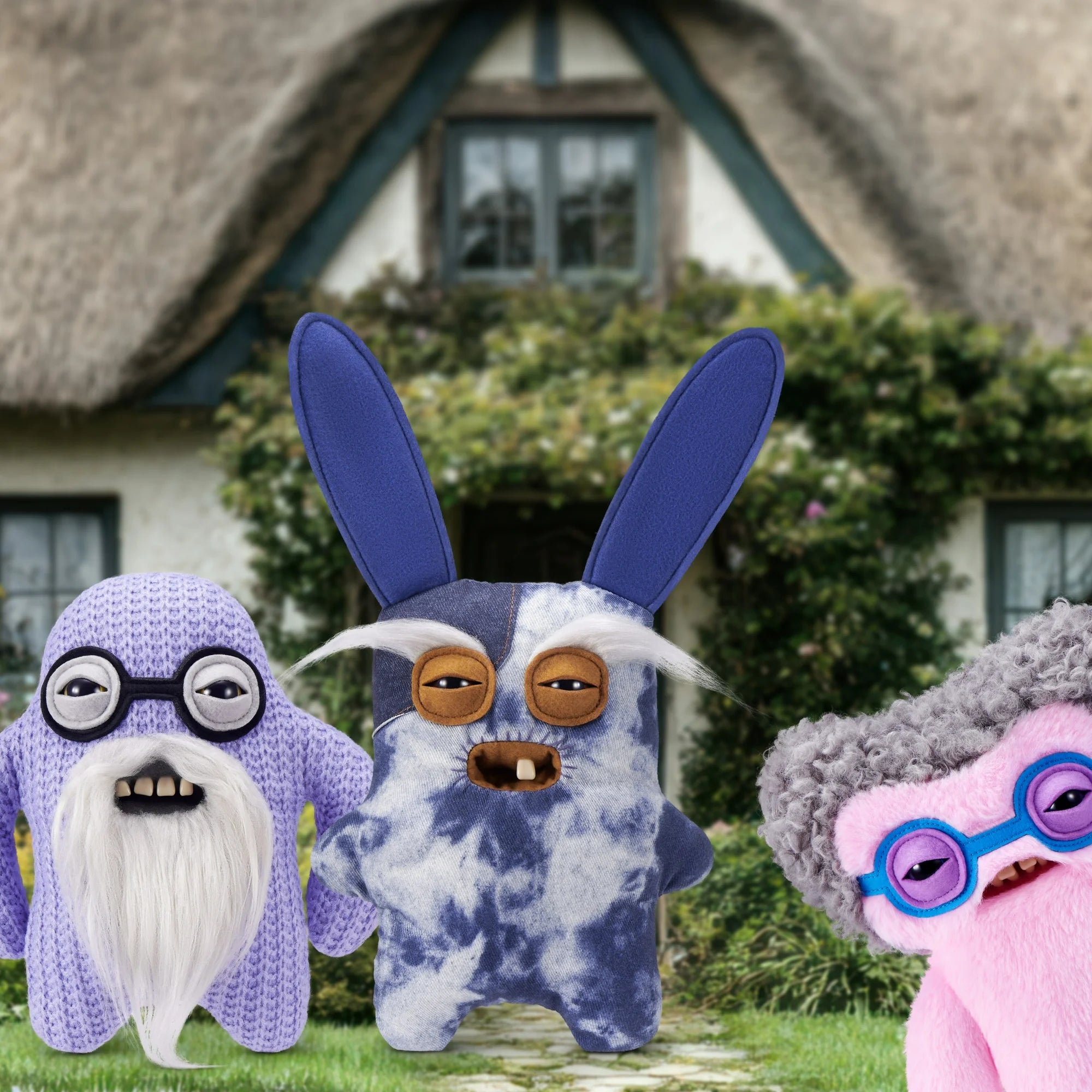 Fuggler Old Fogies Rabid Rabbit 9-Inch Plush Figure