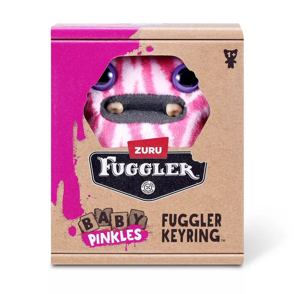 Fuggler - Baby Pinkles - Wided Eyed Weirdo 3.5-Inch Plush Keyring