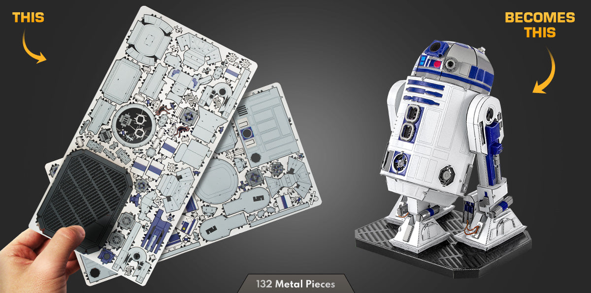 Metal Earth - Premium Series - Star Wars: R2-D2 Model Kit