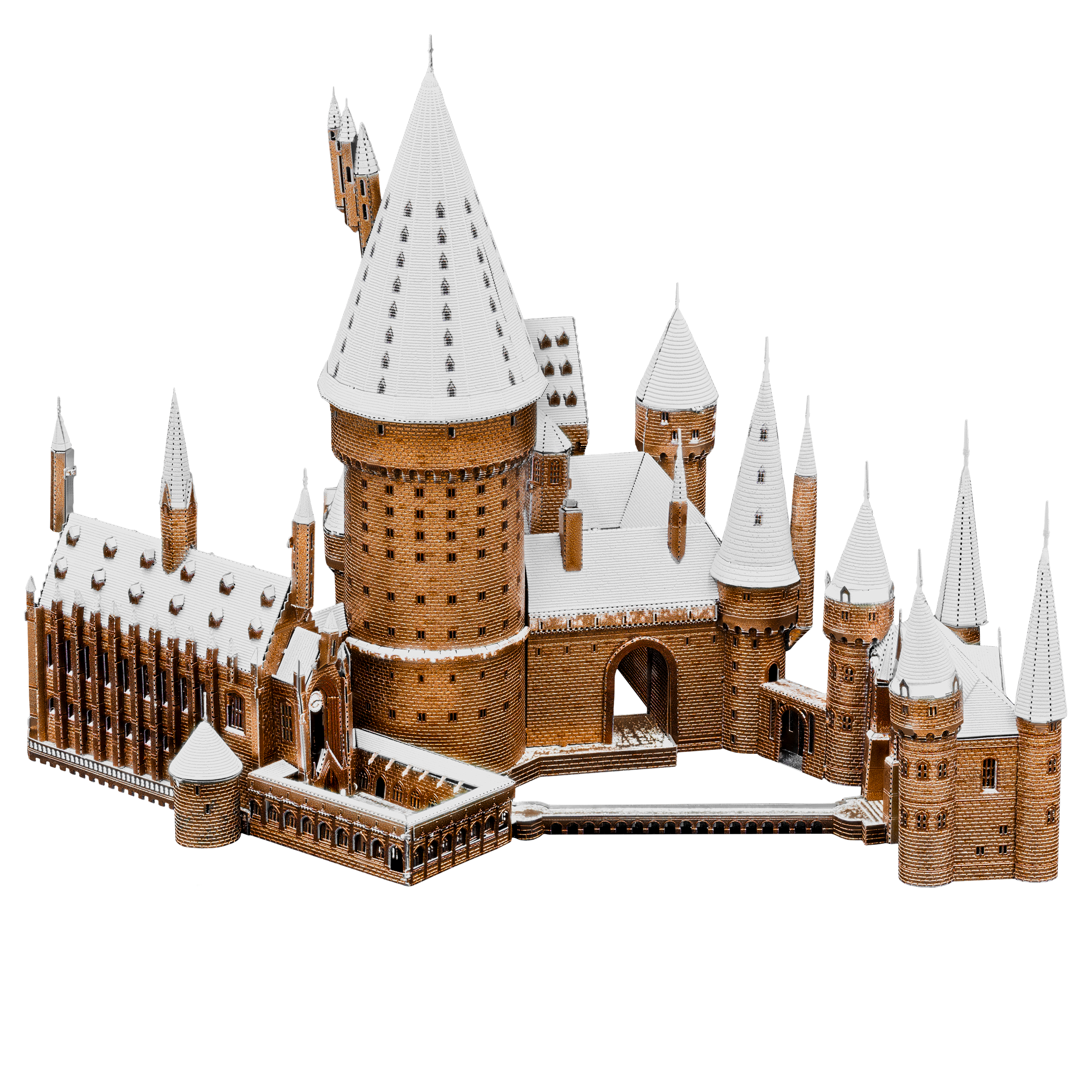 Metal Earth - Premium Series - Harry Potter: Hogwarts in Snow Model Kit