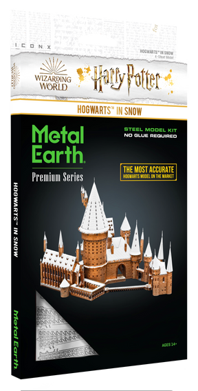 Metal Earth - Premium Series - Harry Potter: Hogwarts in Snow Model Kit