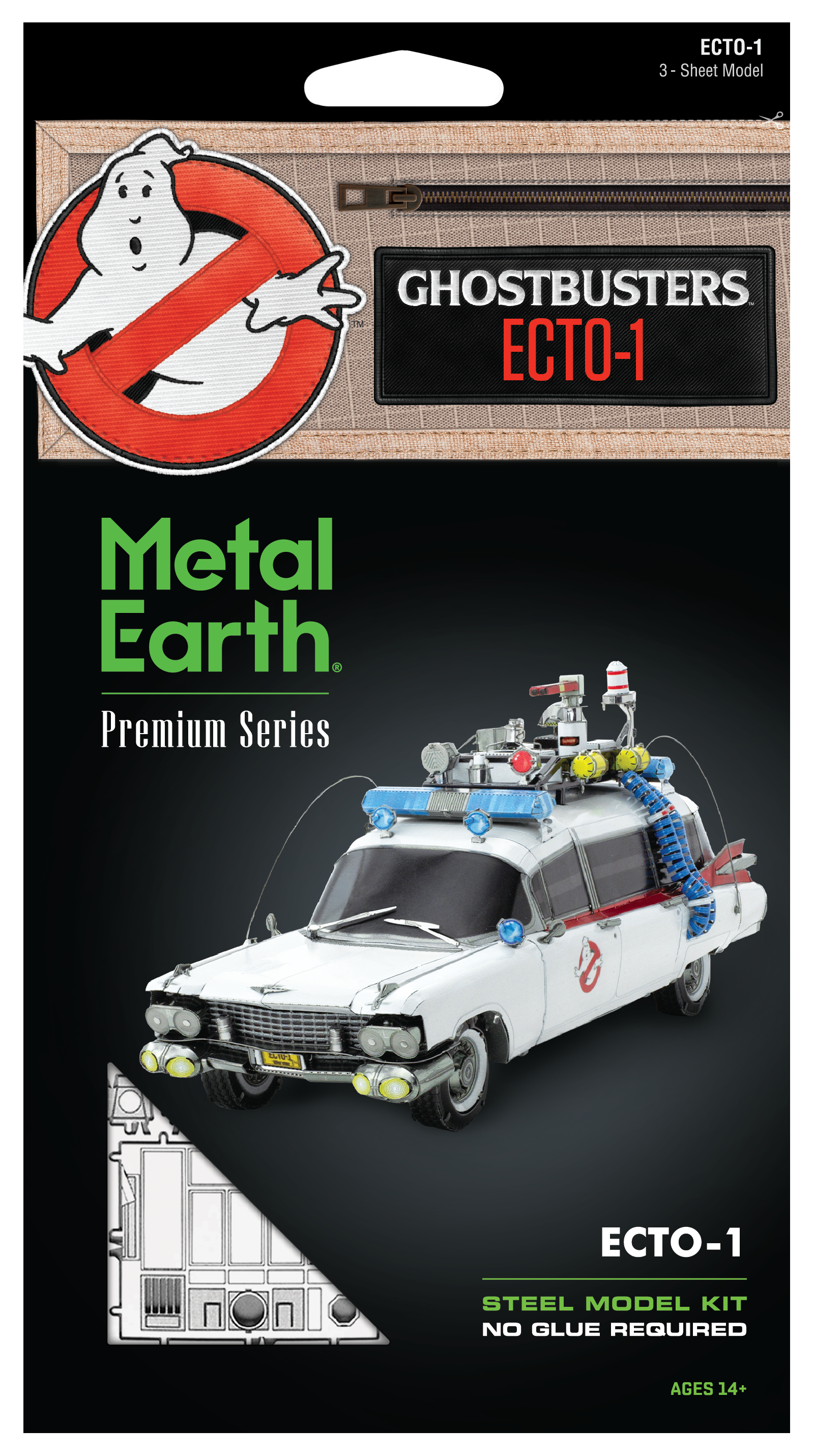 Metal Earth - Premium Series - Ghostbuster: Ecto-1 Model Kit