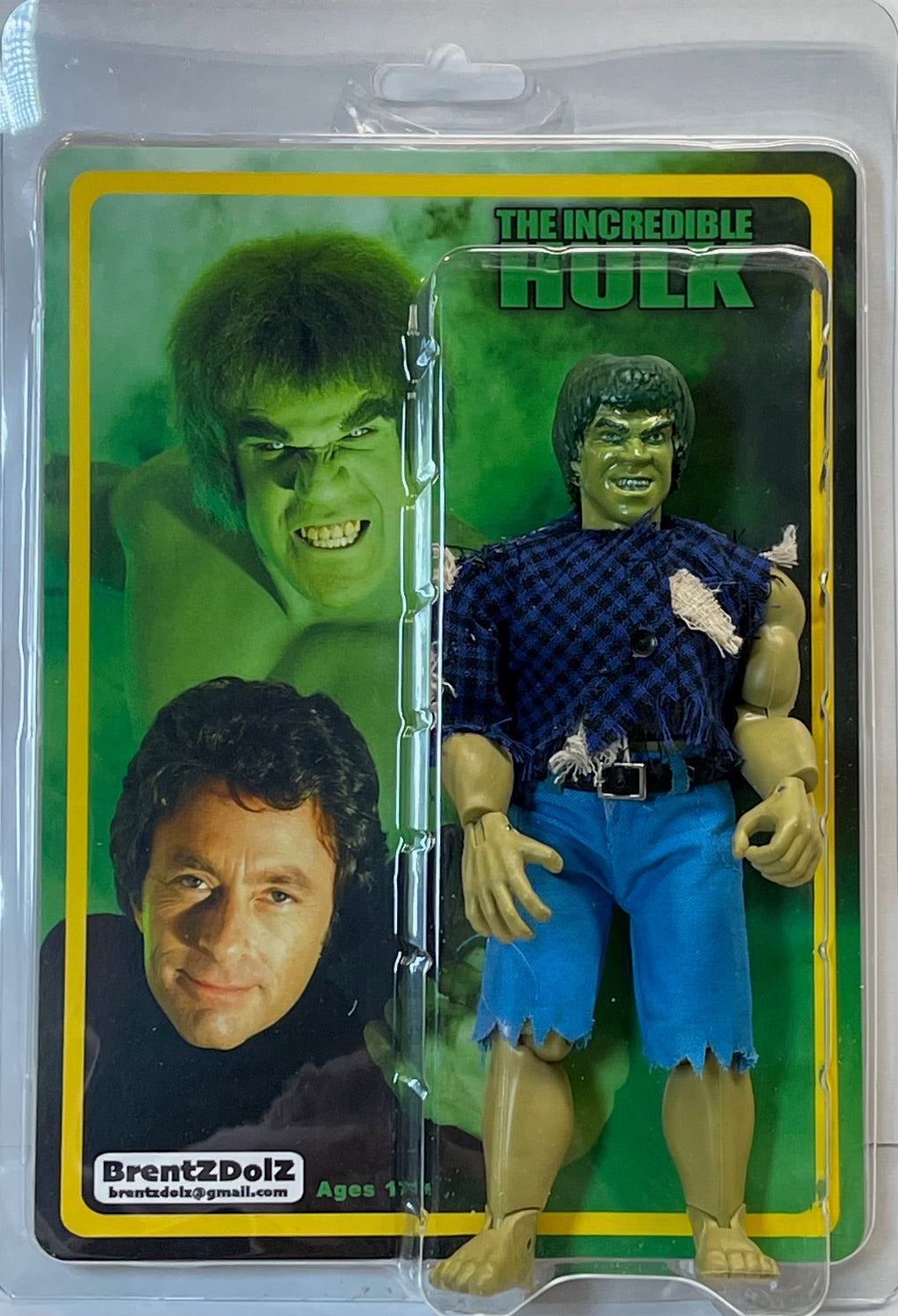 Brent Dolz The Incredible Hulk  - Hulk 8" Action Figure