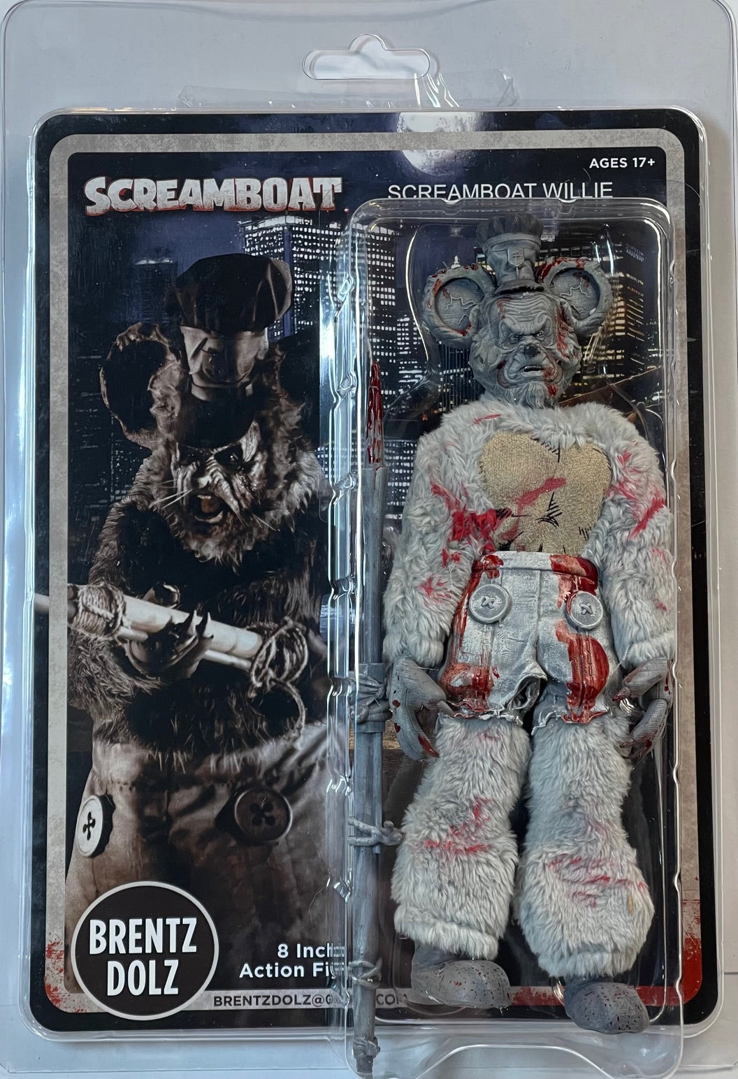 Brent Dolz Screamboat - Screamboat Willie 6" Art Action Figure