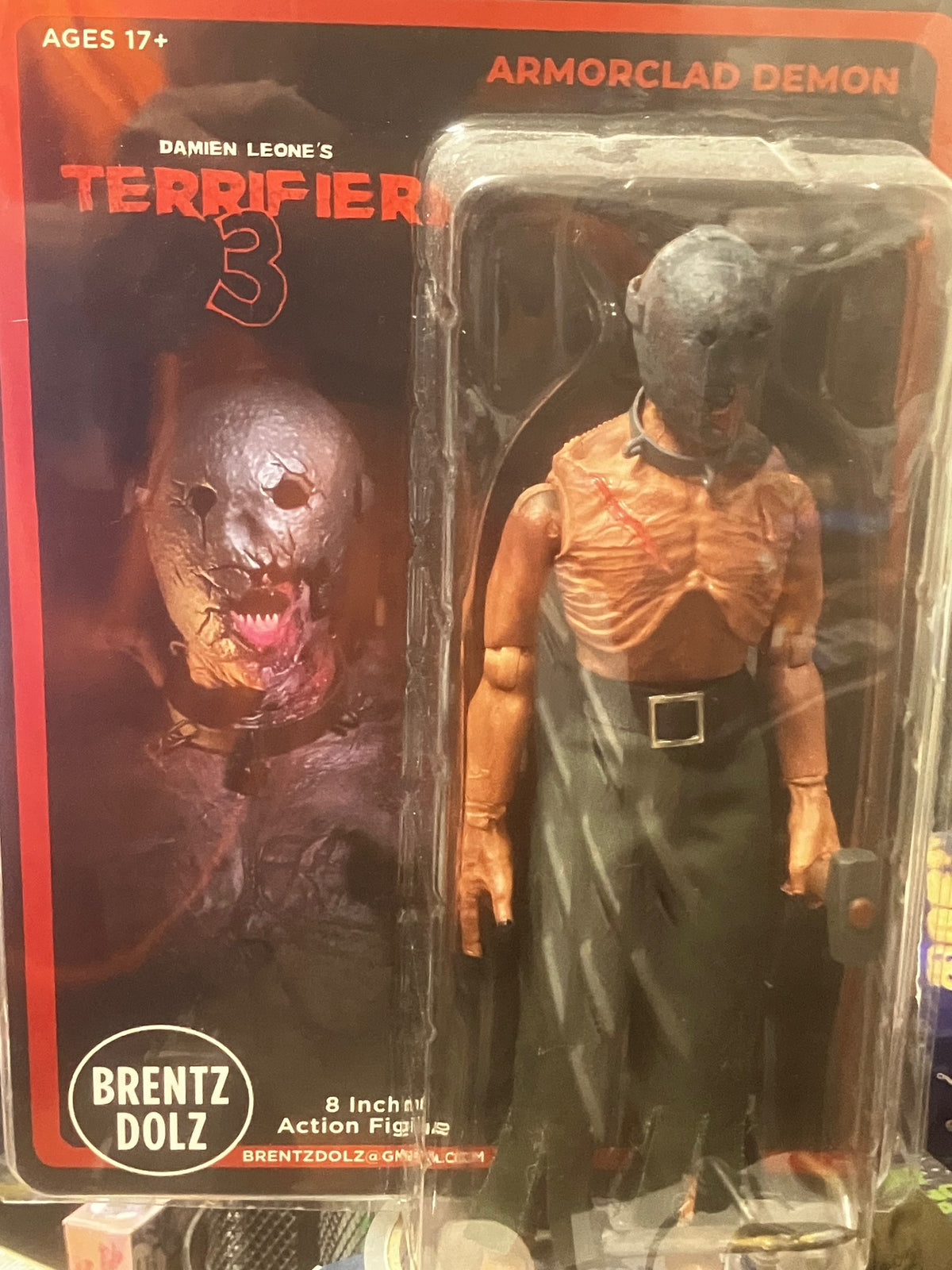 Brentz Dolz Terrifier 3 - Armor Clad Demon 8" Art Action Figure