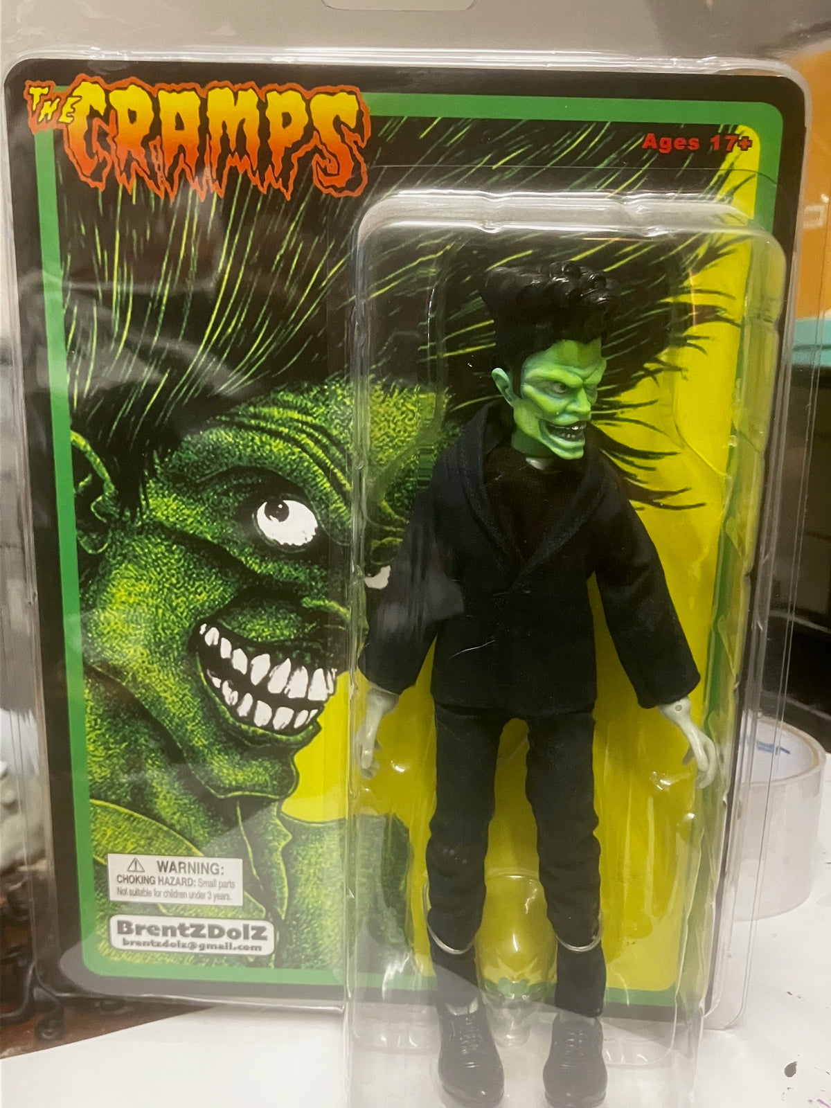 Brentz Dolz The Cramps - Lux 8" Art Action Figure