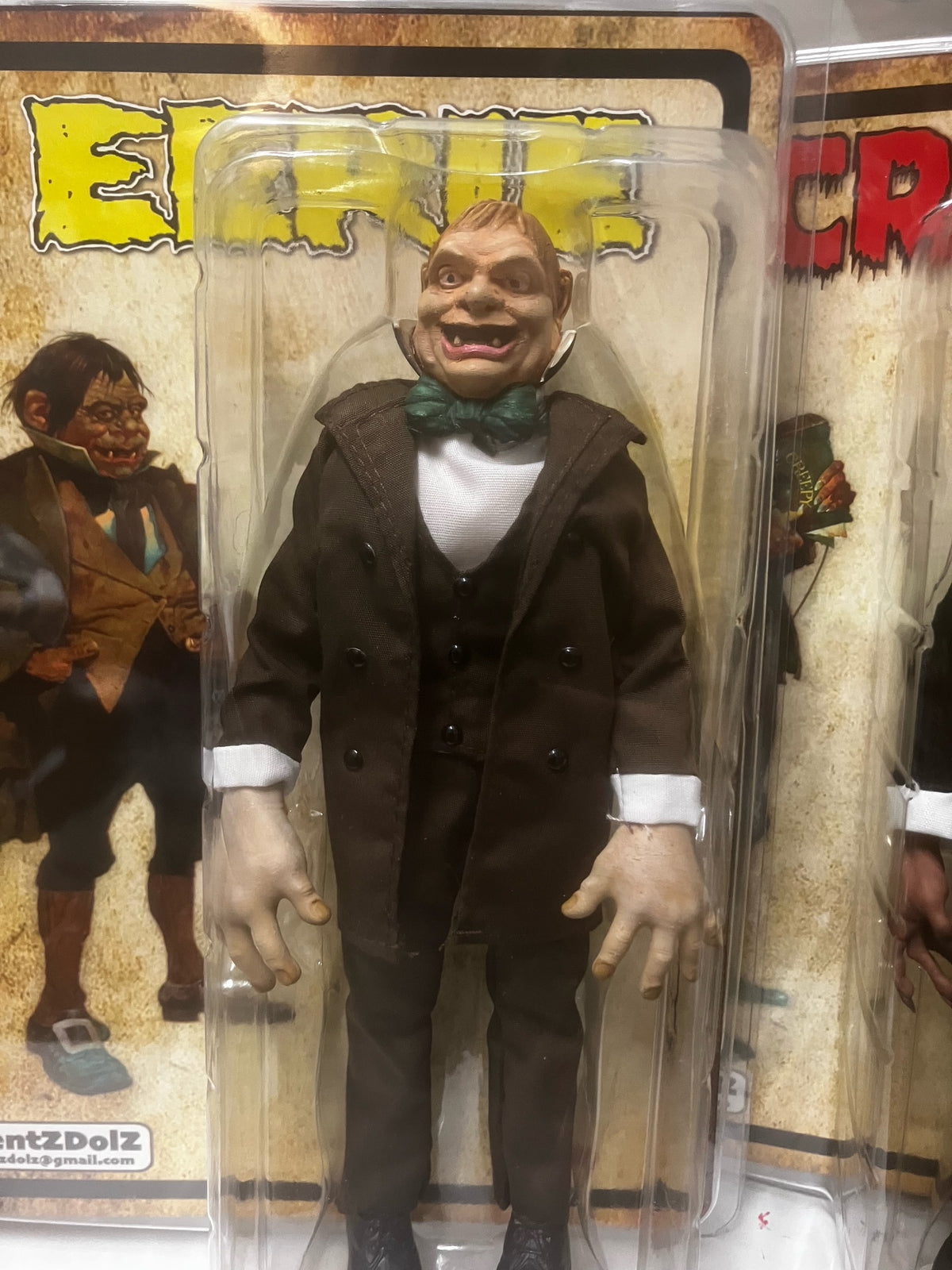 Brentz Dolz Eerie Magazine - Uncle Creepy & Cousin Eerie 8" Art Action Figure Set