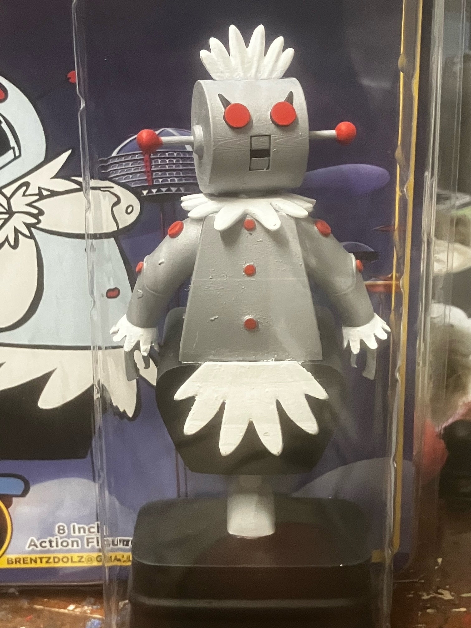 Brentz Dolz Hanna-Barbera - The Jetsons - Rosie the Robot  8" Art Action Figure