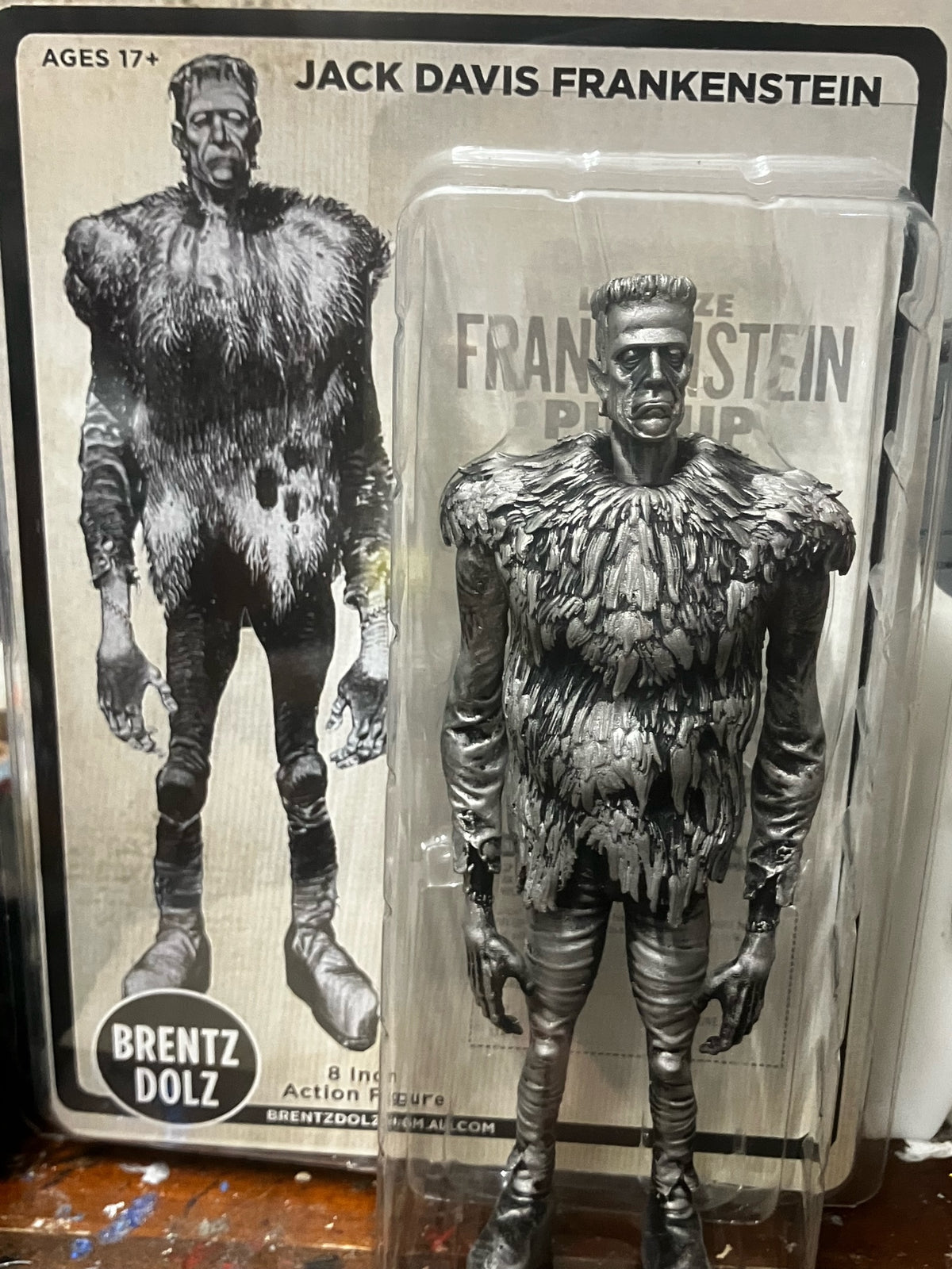 Brentz Dolz Jack Davis - Frankenstein 8" Action Figure