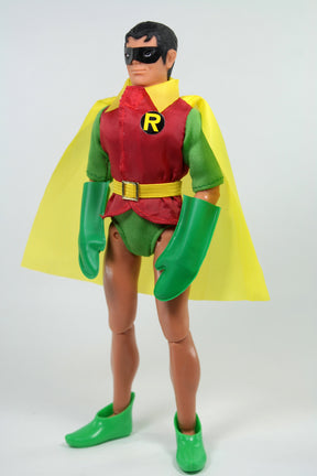 Damaged Package Mego Wave 16 - Robin 50th Anniversary World's Greatest Superheroes (Classic Box) 8" Action Figure