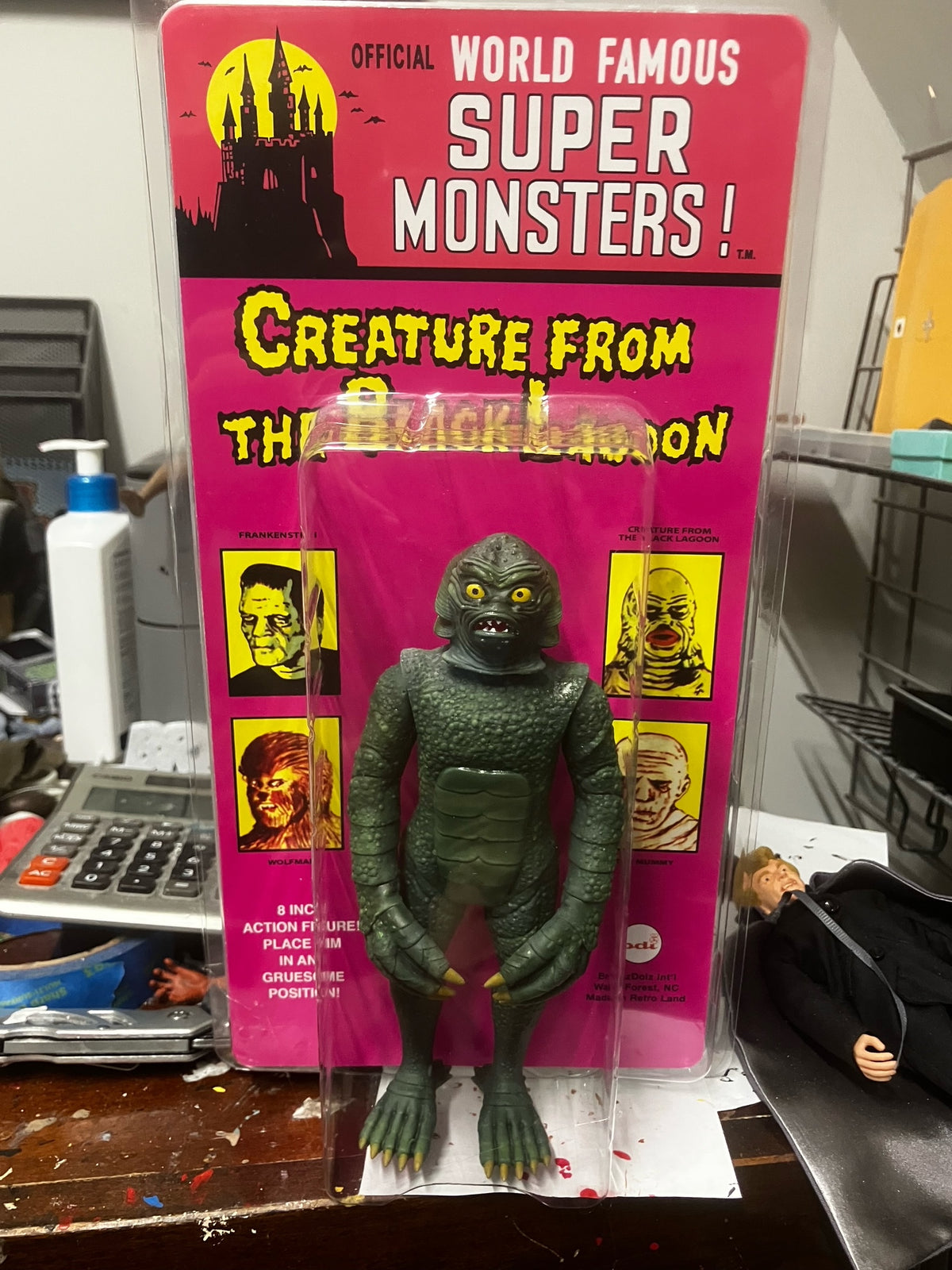 Brentz Dolz World's Famous Monsters - Creature from the Black Lagoon 8" Art Action Figure