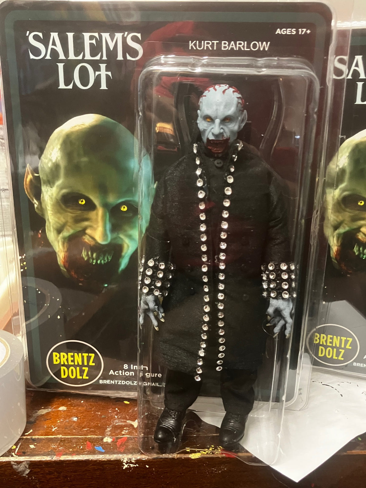 Brentz Dolz Salem's Lot - Kurt Barlow 8" Art Action Figure