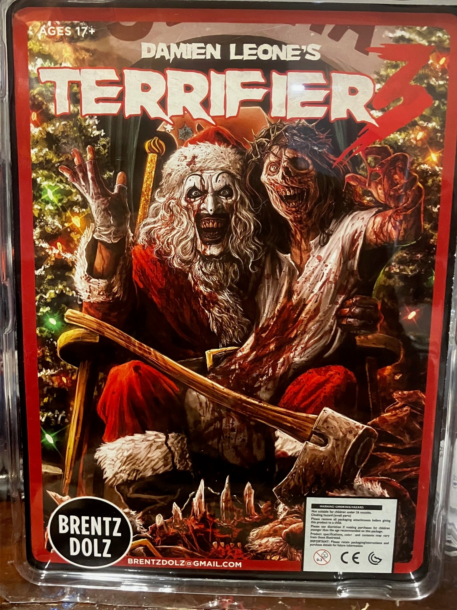 Brentz Dolz Terrifier 3 - Victoria (B&W) 8" Action Figure