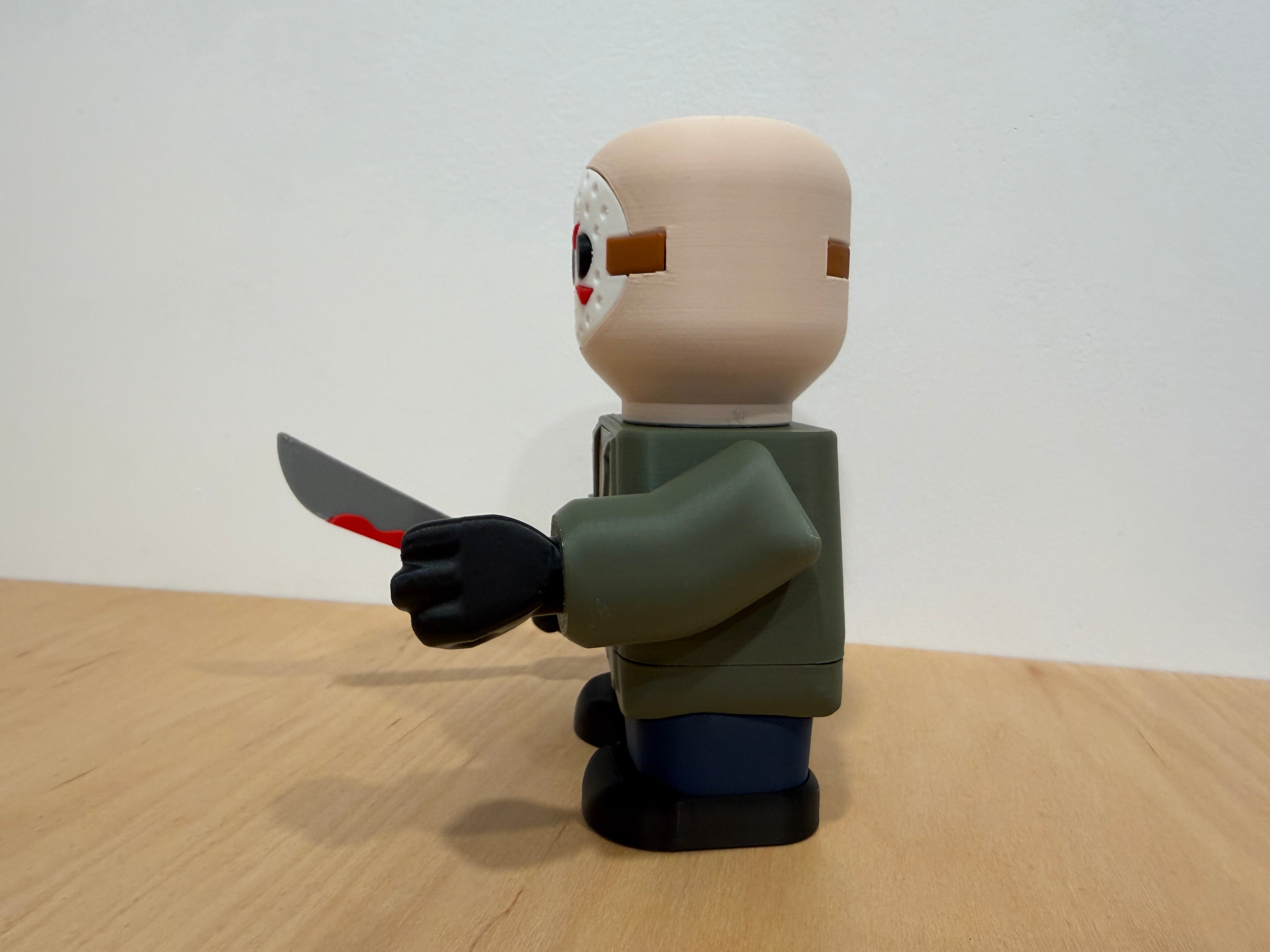 Jason 3D Printed Display Figure – Horror Collector Piece