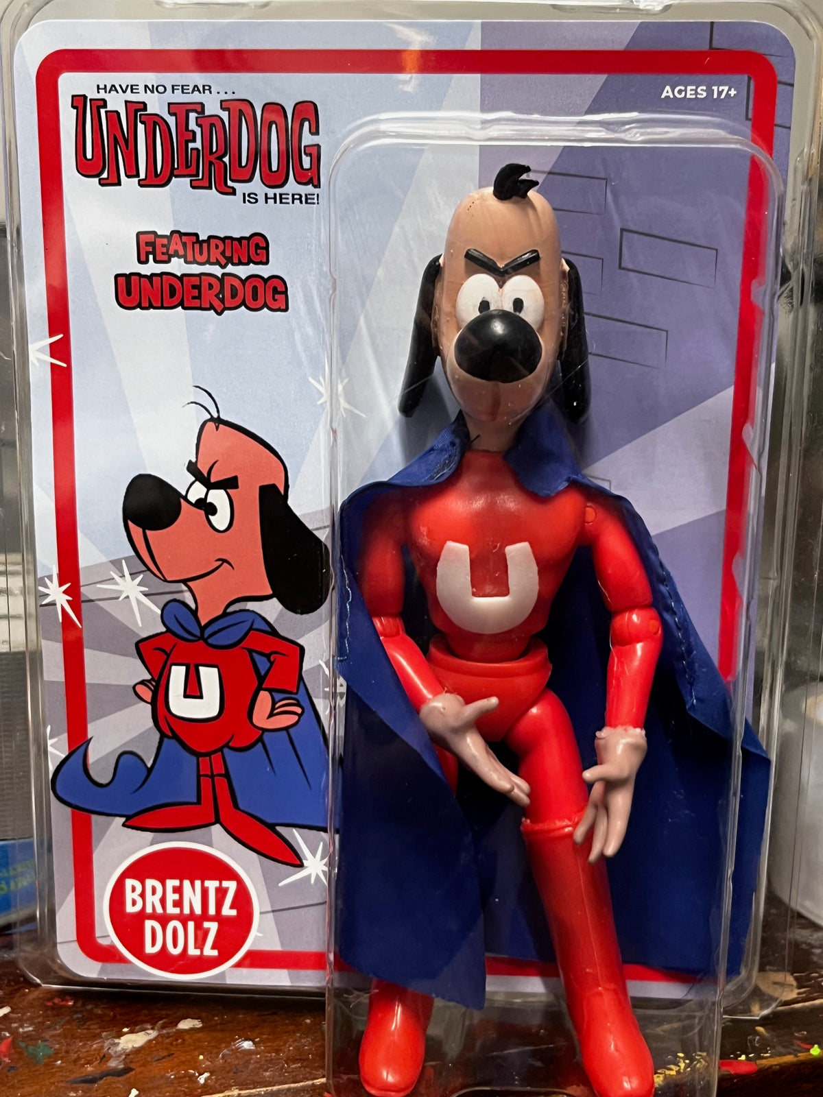 Brentz Dolz Underdog - Underdog 8" Art Action Figure