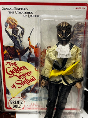Brentz Dolz The Golden Voyage of Sinbad - Grand Vizier 8" Art Action Figure