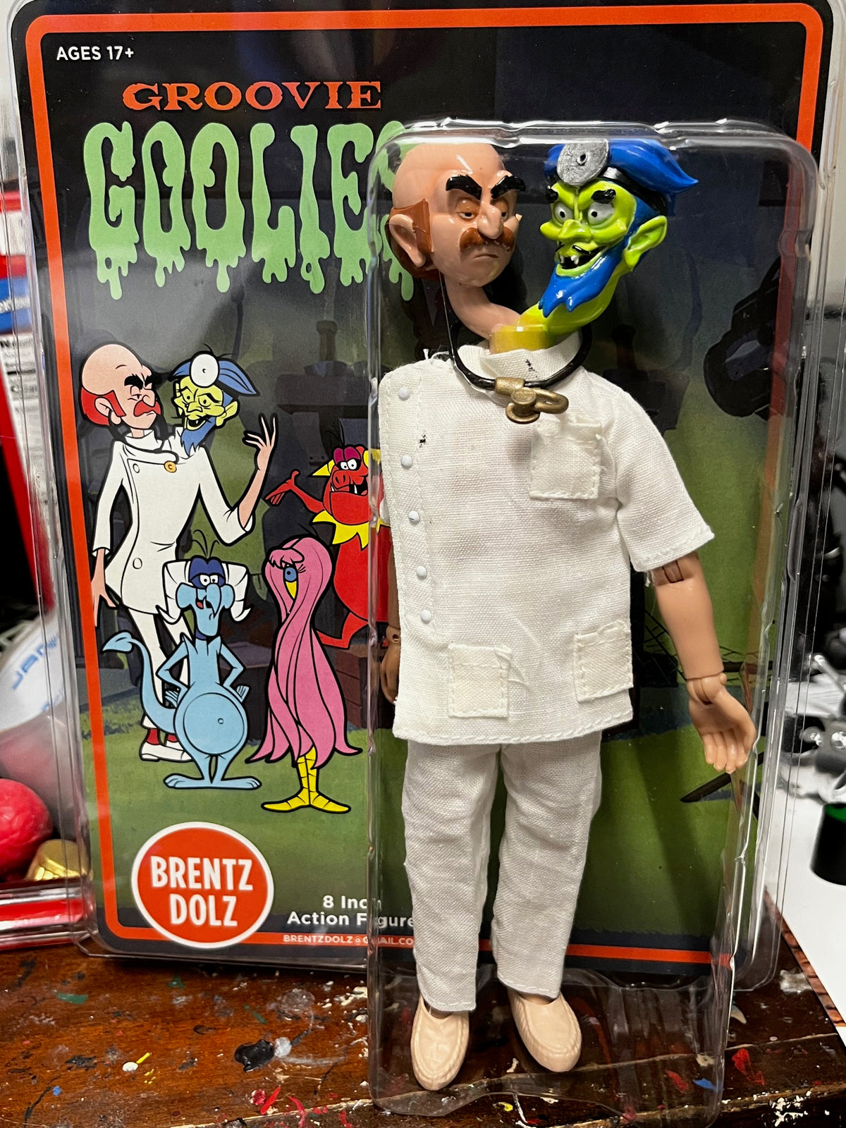 Brentz Dolz Groovie Goolies - Jeckyll & Hyde 8" Action Figure