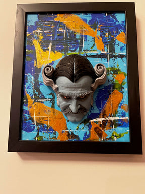 Brentz Dolz Rob Zombie's The Munsters: The Count 3D Wall Art 8x10