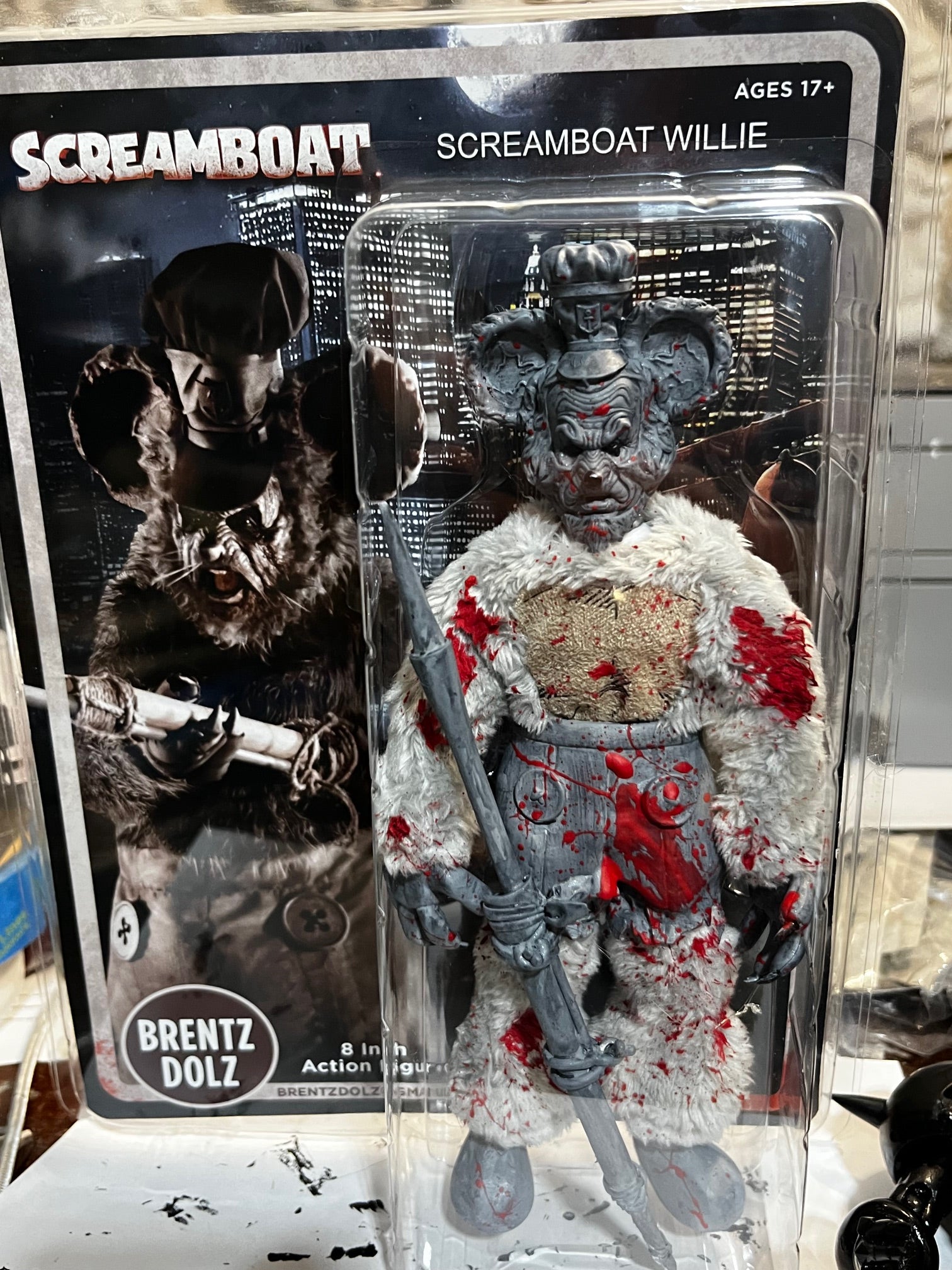 Brentz Dolz Screamboat - Screamboat Willie 6" Art Action Figure
