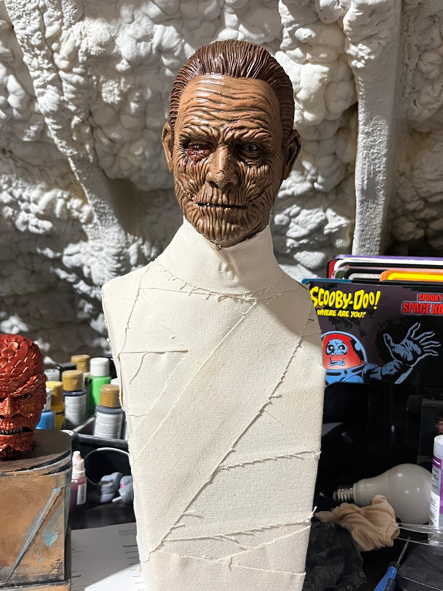Brentz Dolz Universal Monsters: Mummy 3D Bust Art