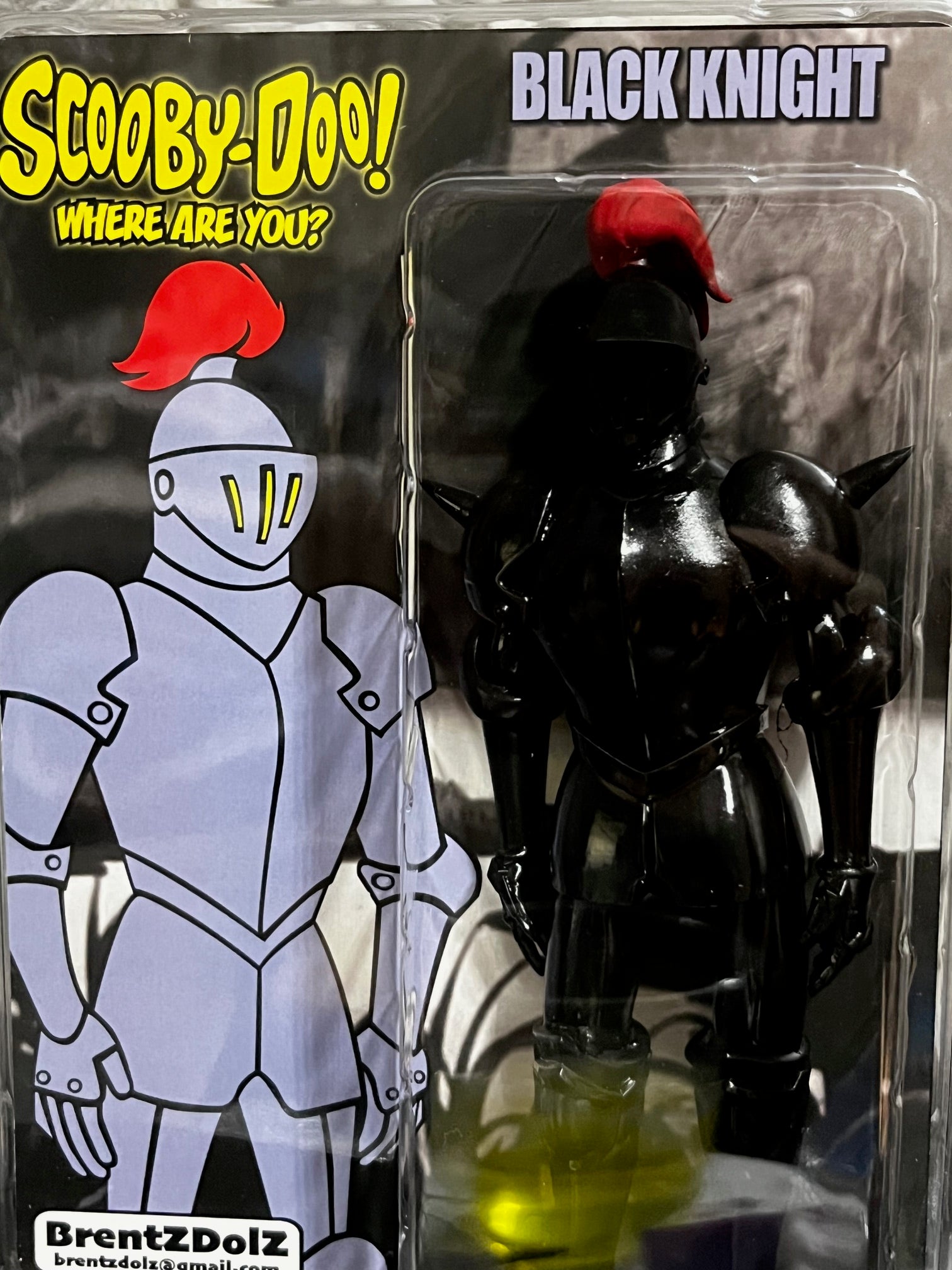 Brentz Dolz Scooby-Doo - Black Knight 8" Art Action Figure