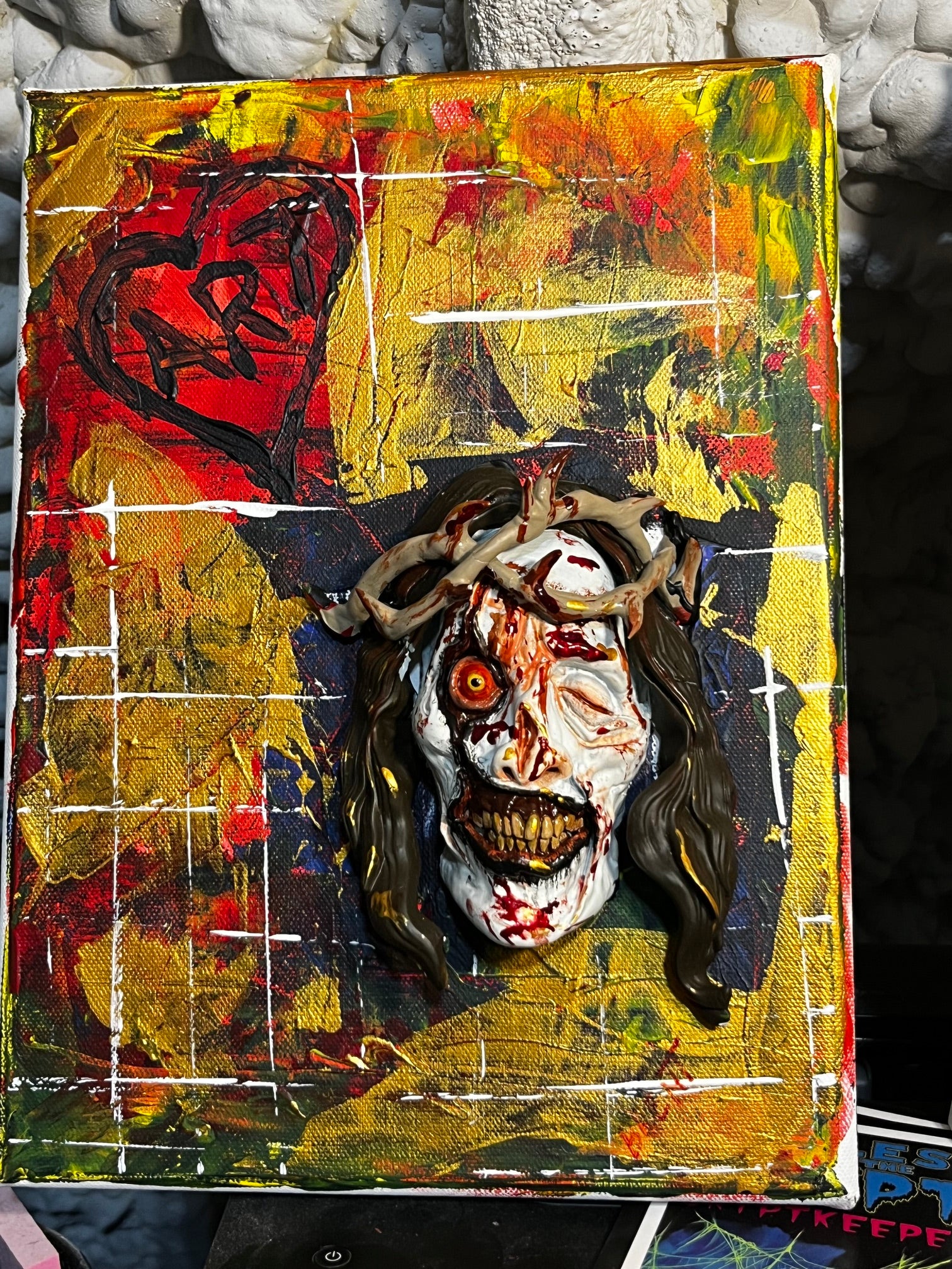 Brentz Dolz Terrifier: Victoria (Color) 3D Wall Art 9x12