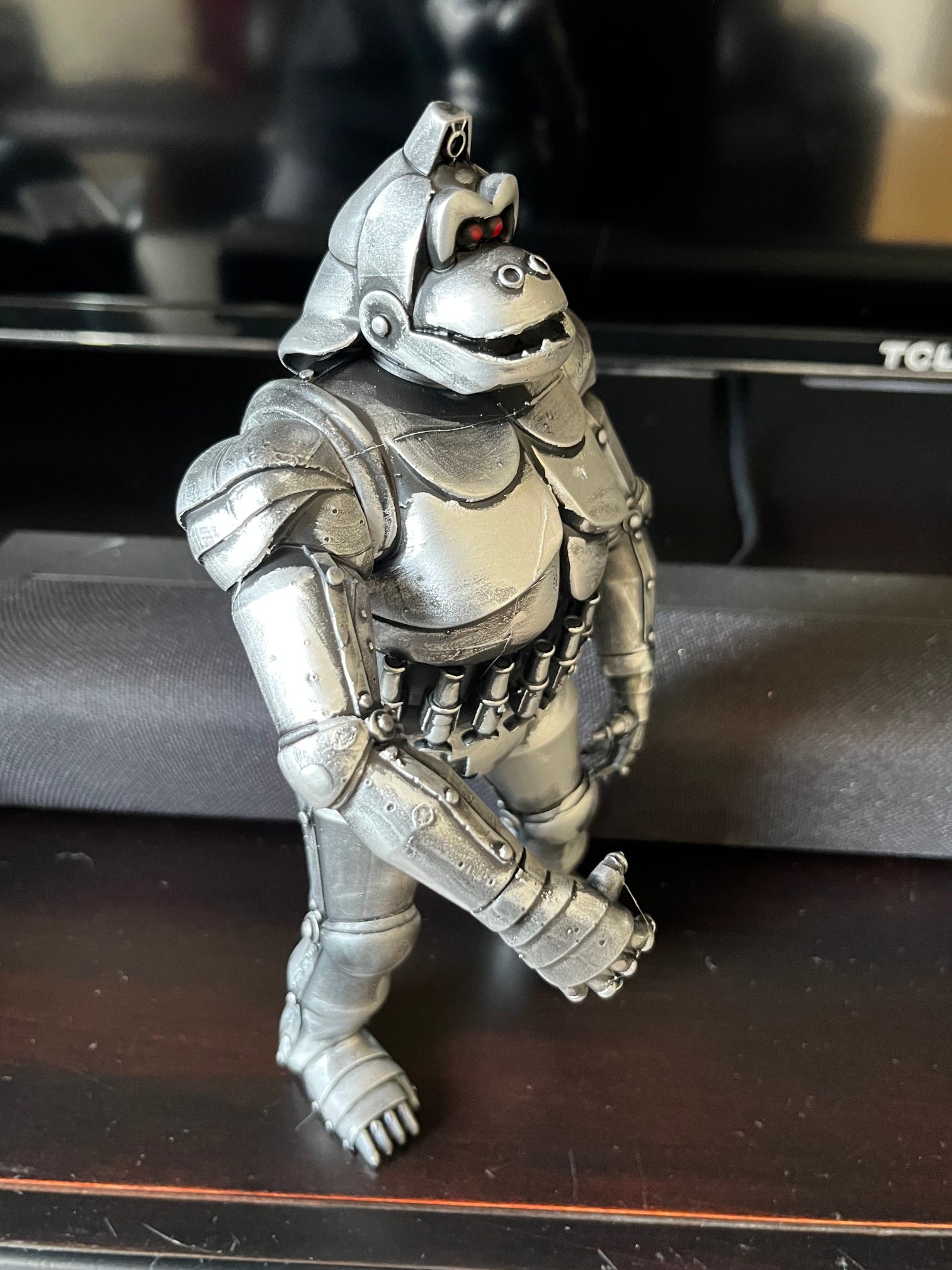 Brentz Dolz - Mecha King Kong (Silver) (Loose No Packaging) 8" Art Action Figure