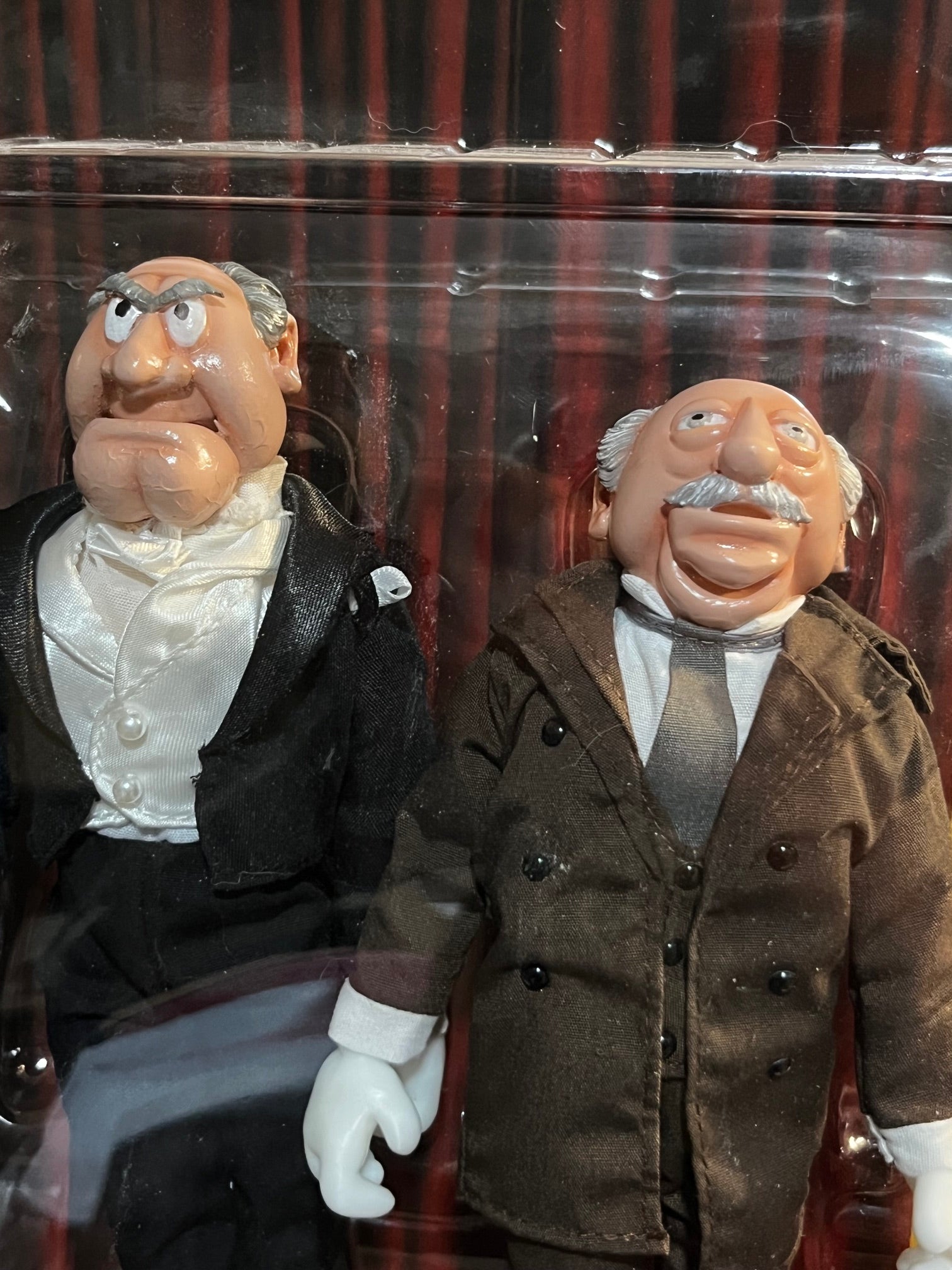 Brentz Dolz The Muppet Show - Statler & Waldorf 8" Art Action Figure Set