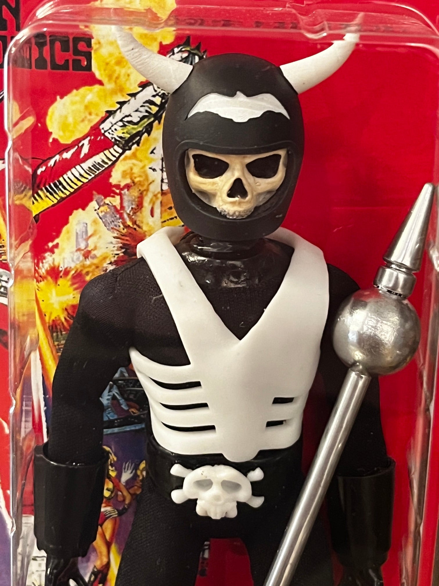 Brentz Dolz Infra-Man - Bone Soldier 8" Art Action Figure