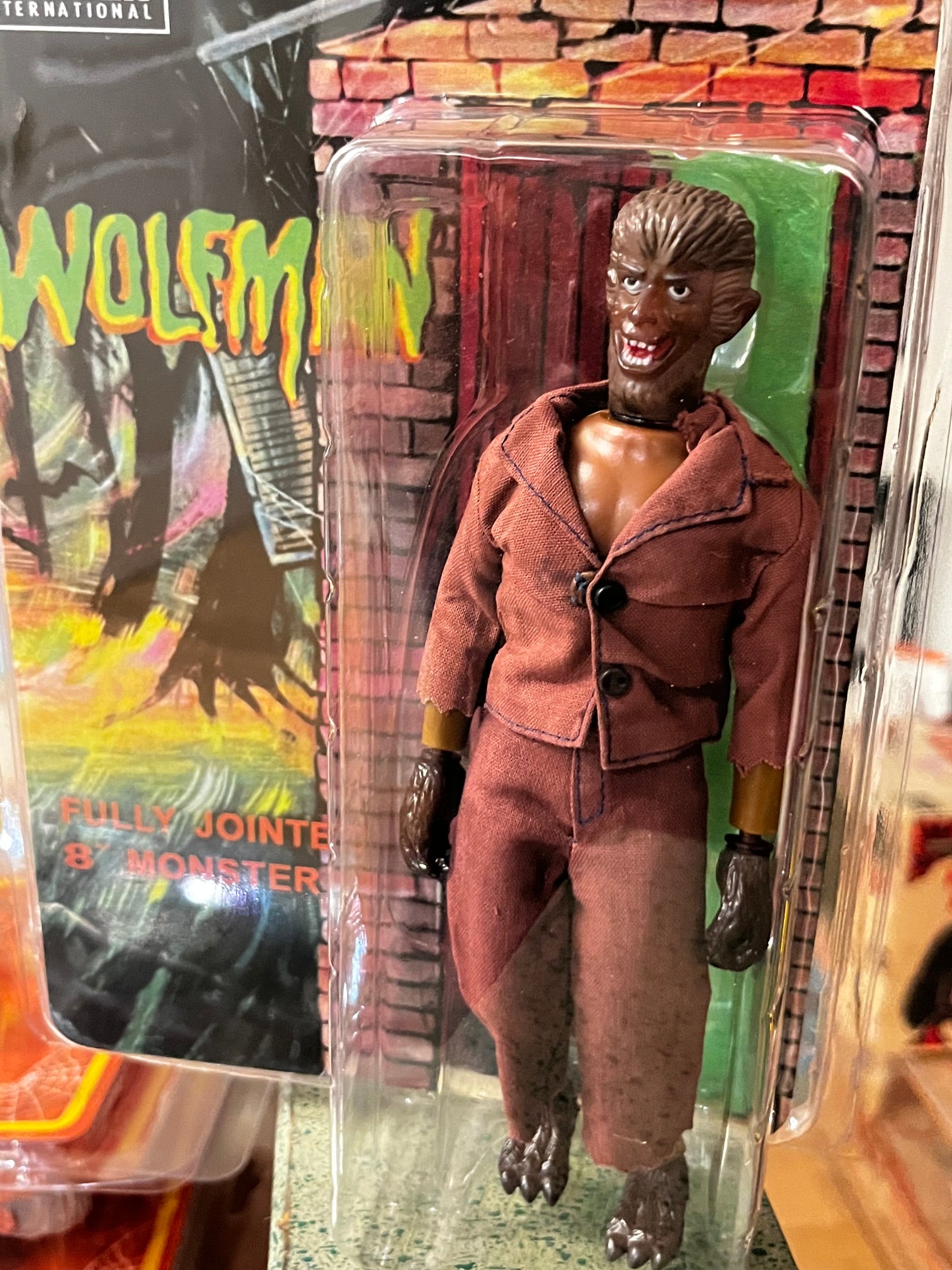 Brentz Dolz Lincoln International - Wolfman 8" Art Action Figure
