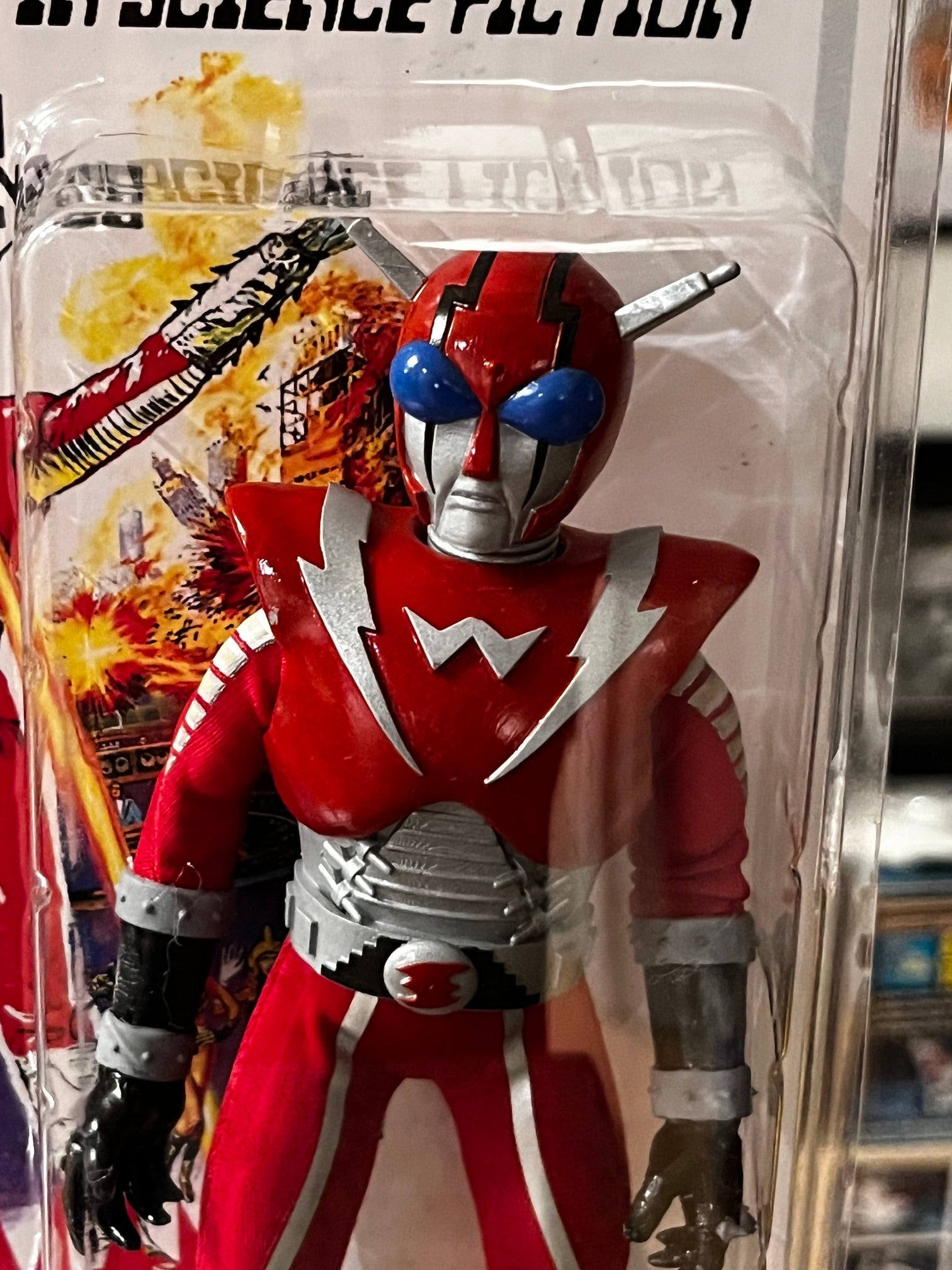 Brentz Dolz Infra-Man - Infra-Man 8" Art Action Figure