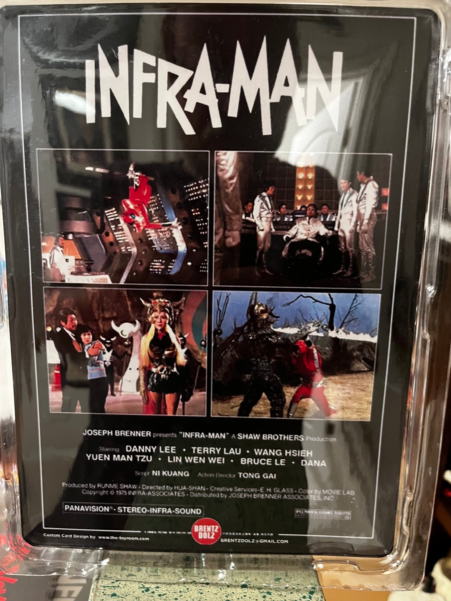 Brentz Dolz Infra-Man - Infra-Man 8" Art Action Figure