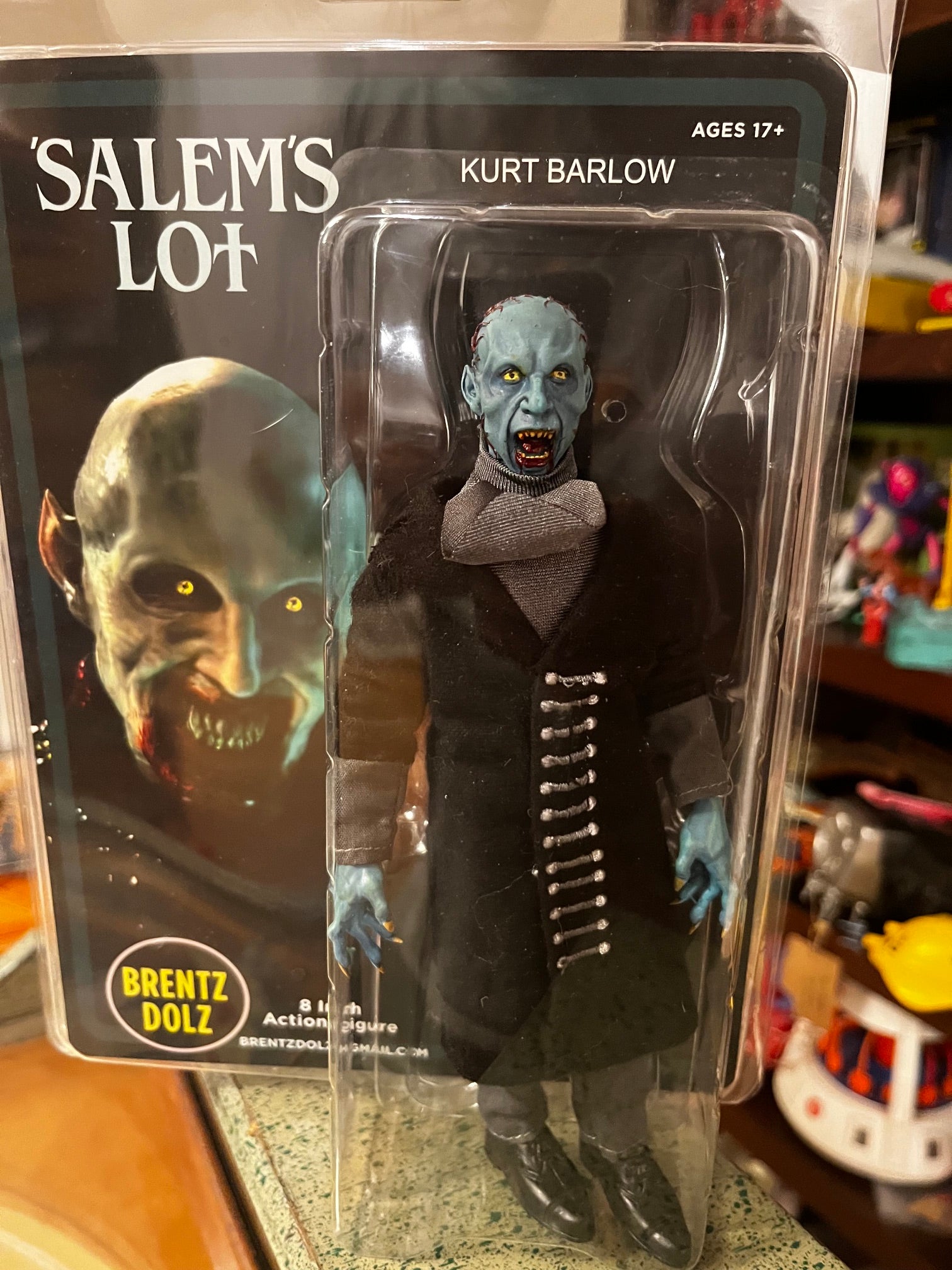 Brentz Dolz Salem's Lot - Kurt Barlow 8" Art Action Figure