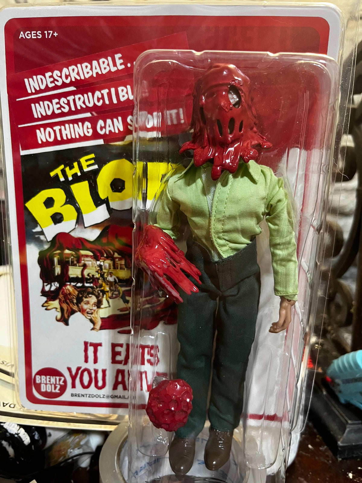 Brentz Dolz The Blob (1958) 8" Art Action Figure